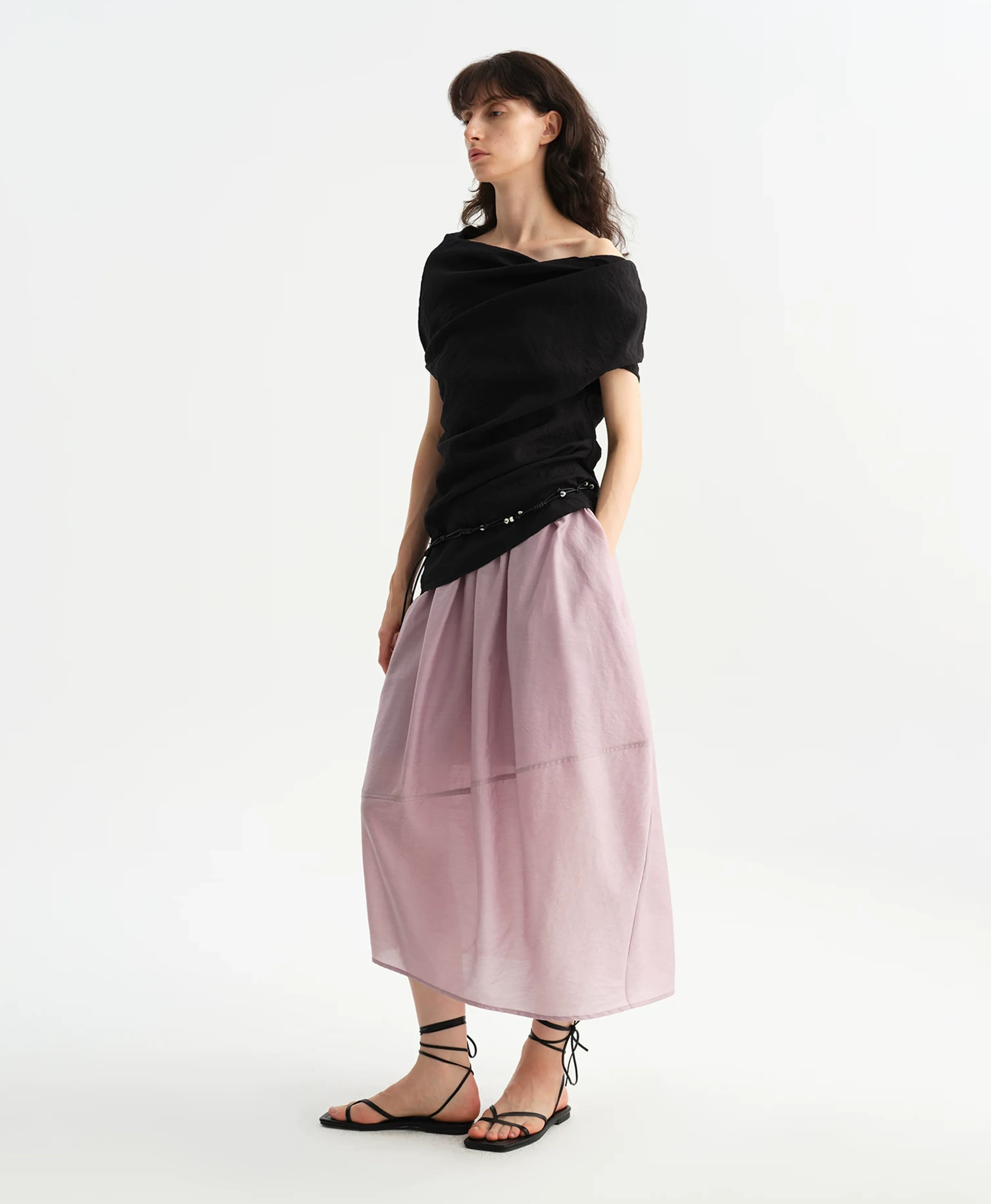 Sculpted Tulip Maxi Skirt - Image 5