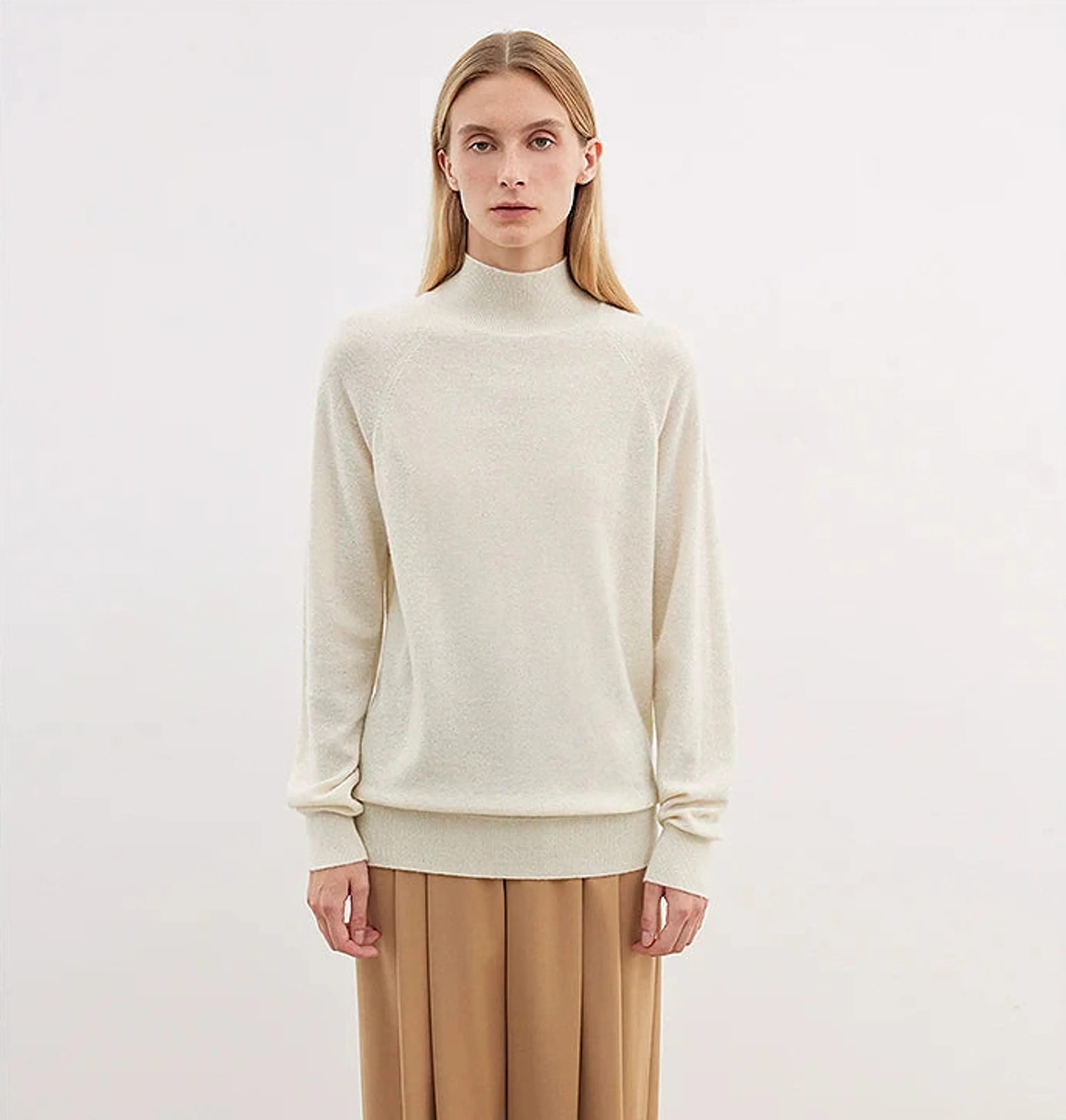 Seamless High-Neck Luxury Sweater - Image 4
