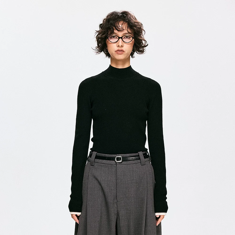 Seamless Merino Rib Sweater - Image 6