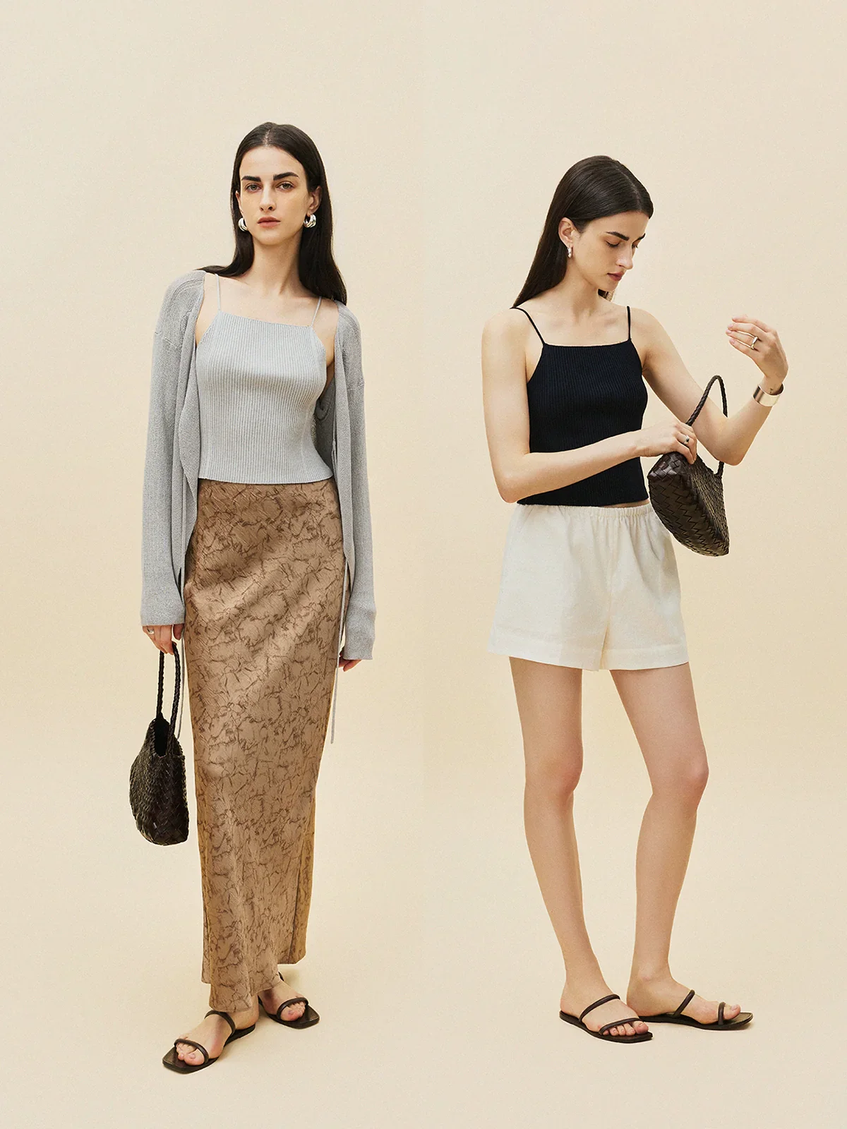 Seamless Ribbed Square-Neck Camisole - Image 3