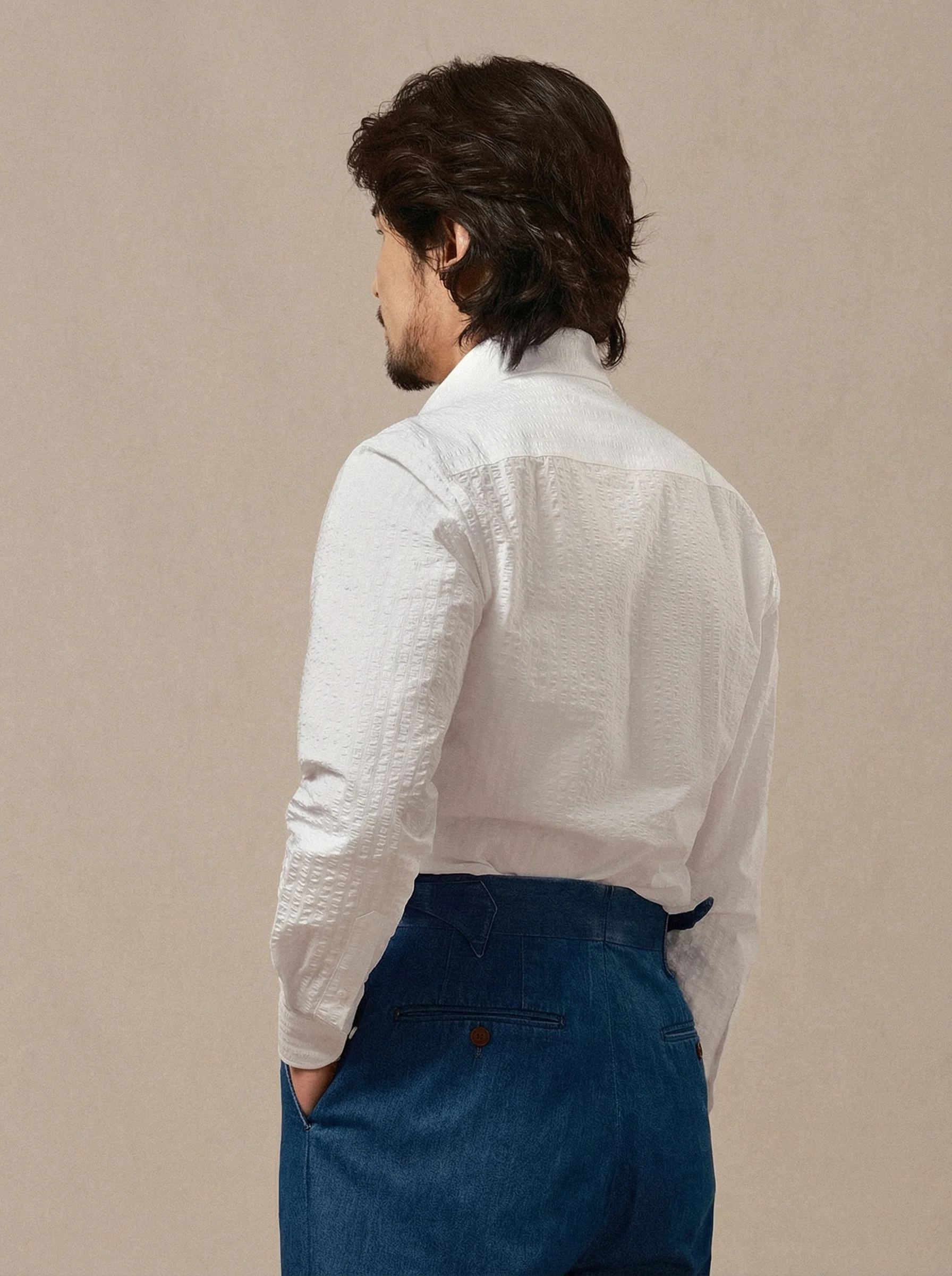 Seersucker Button-Down Shirt - Image 4