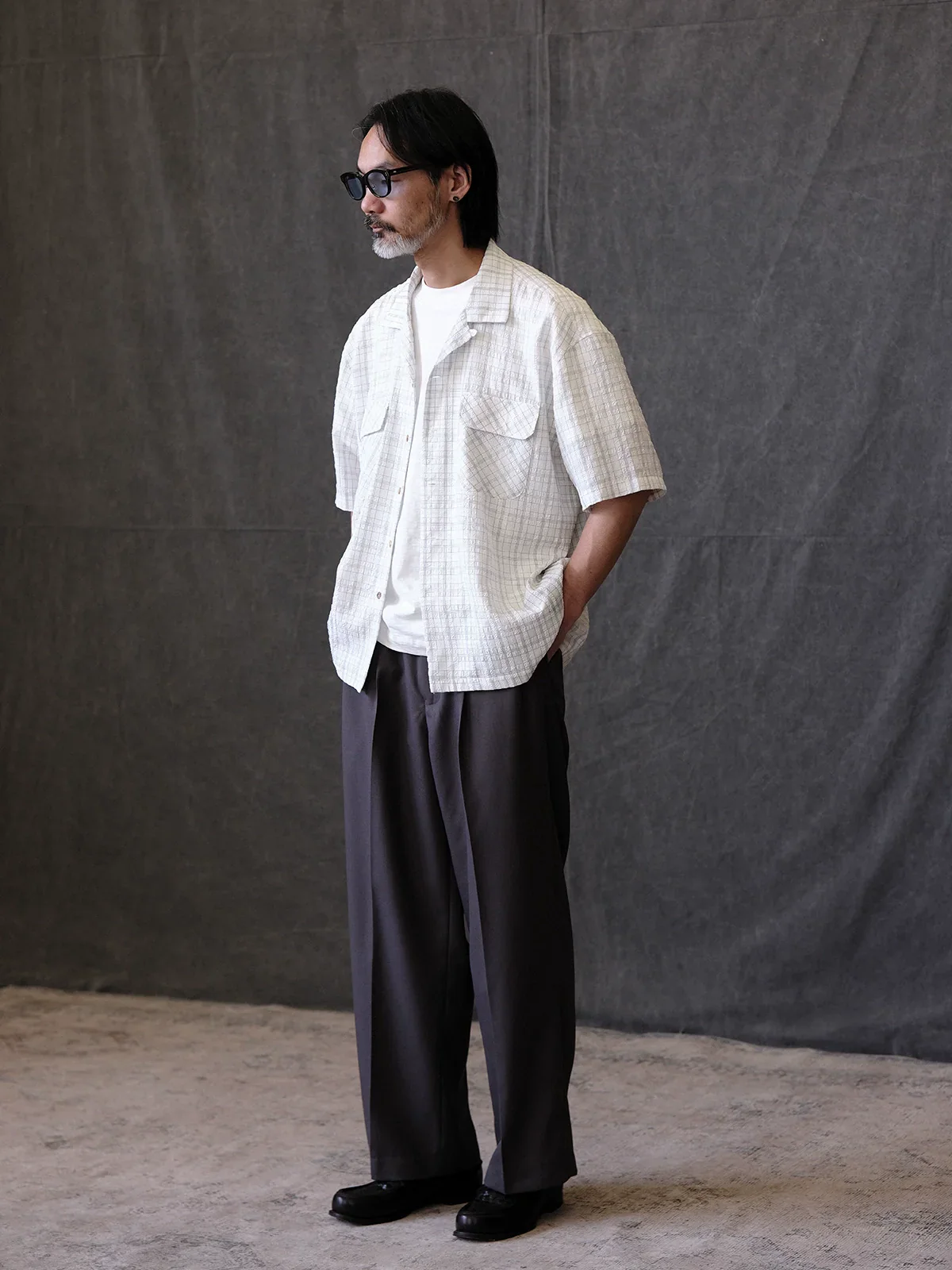Seersucker Camp-Collar Shirt - Image 3