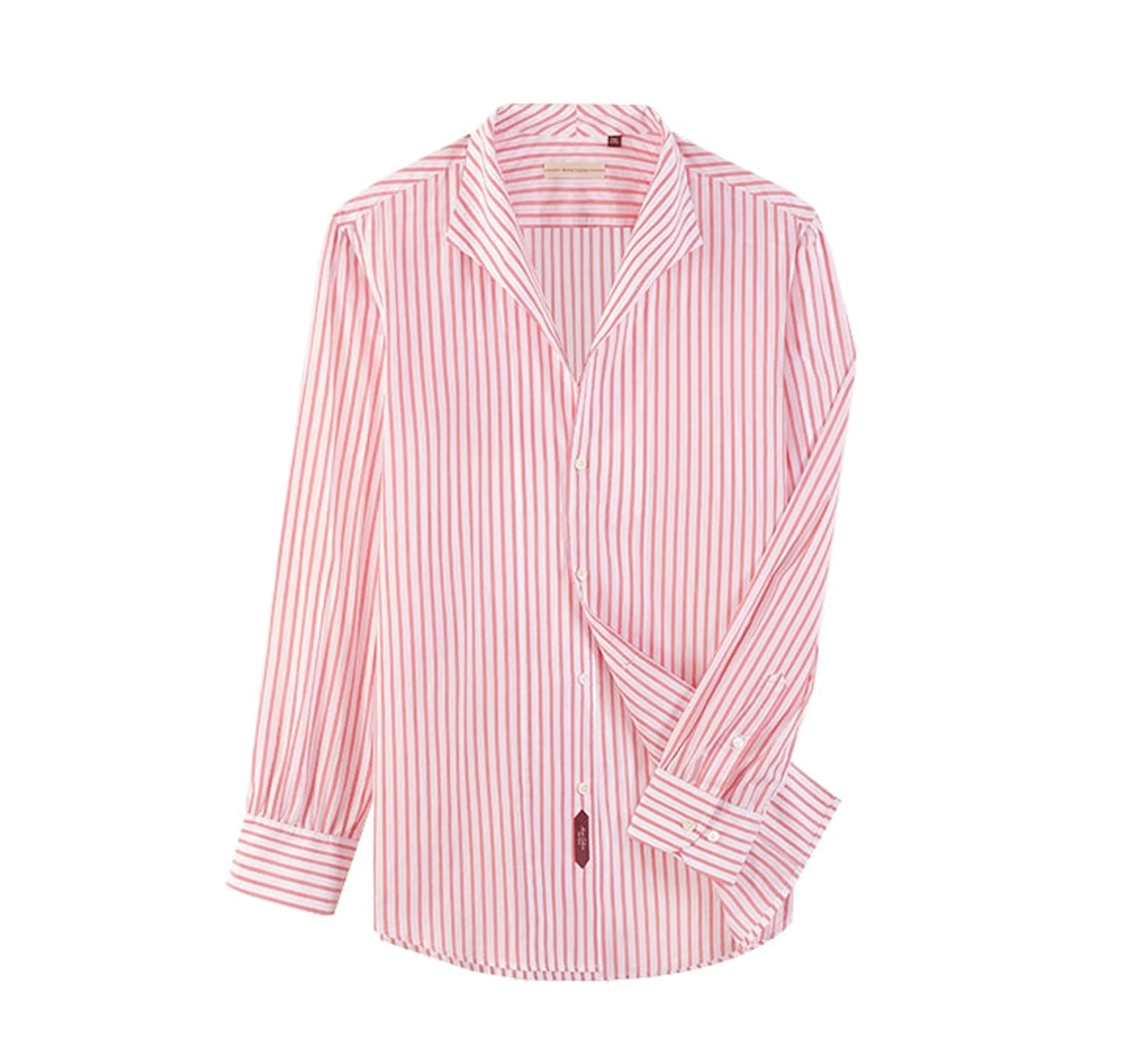 Seersucker Cotton Cuba Shirt - Image 5