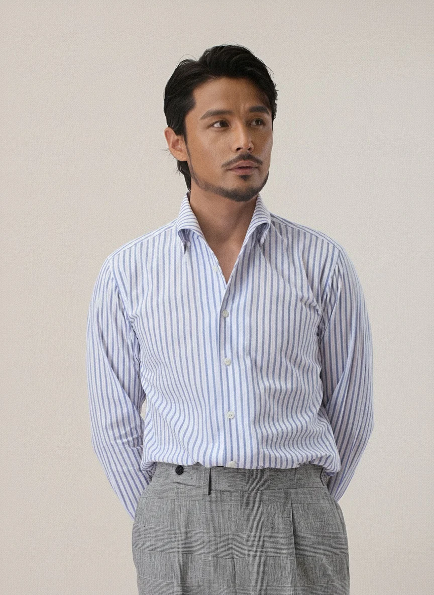 Seersucker Stripe Shirt - Image 6