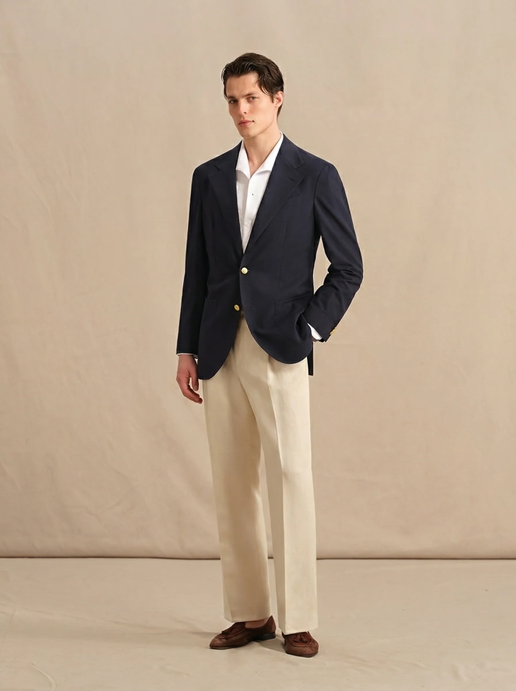 Italian imported Seersucker Wool Suit - Image 6