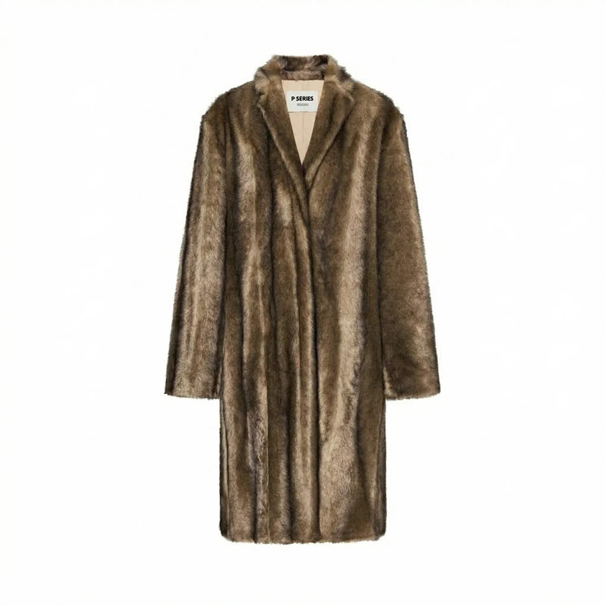 Shawl-Lapel Fur Coat - Image 6