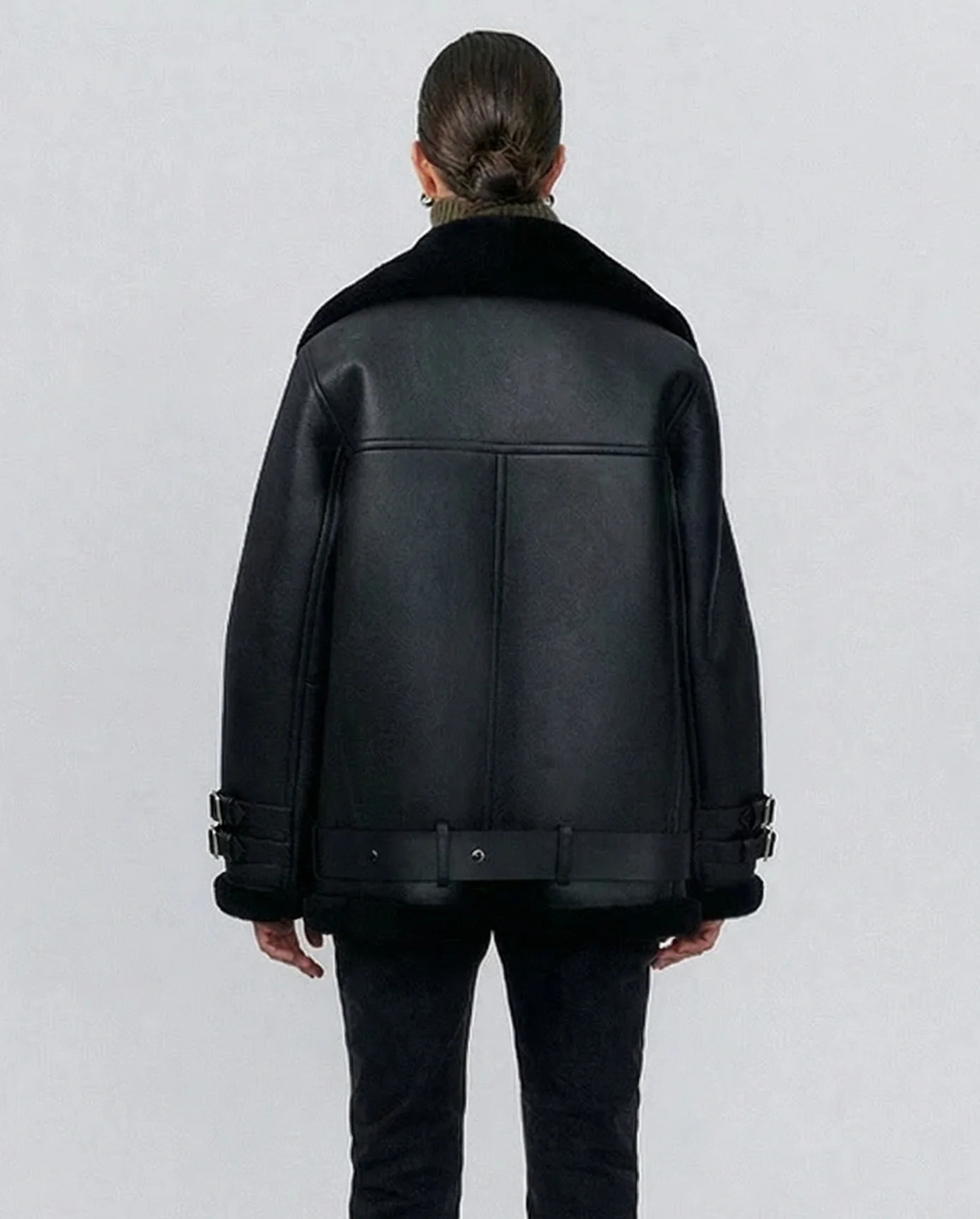 Shearling Aviator Jacket - Image 3