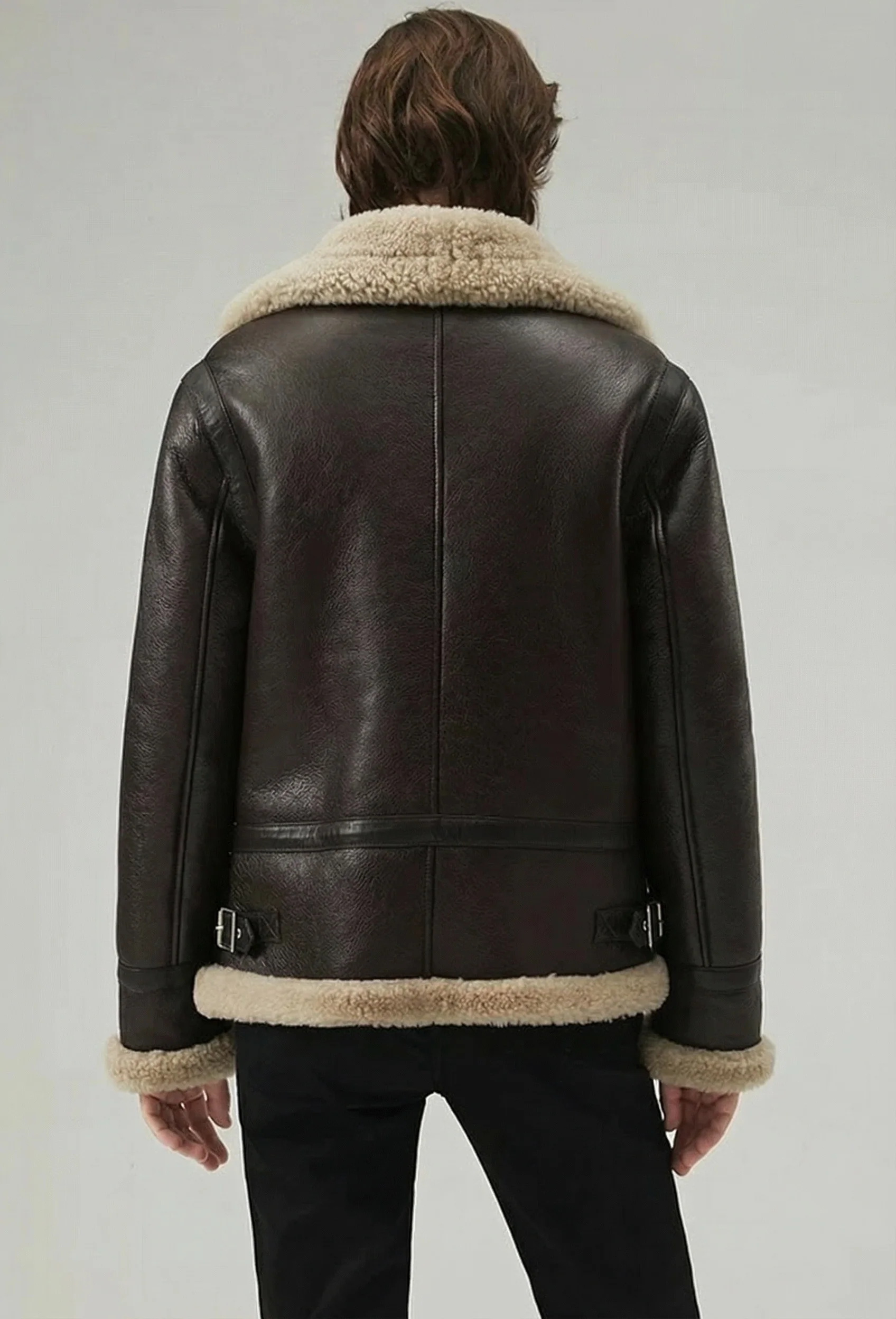 Shearling Aviator Jacket - Image 3