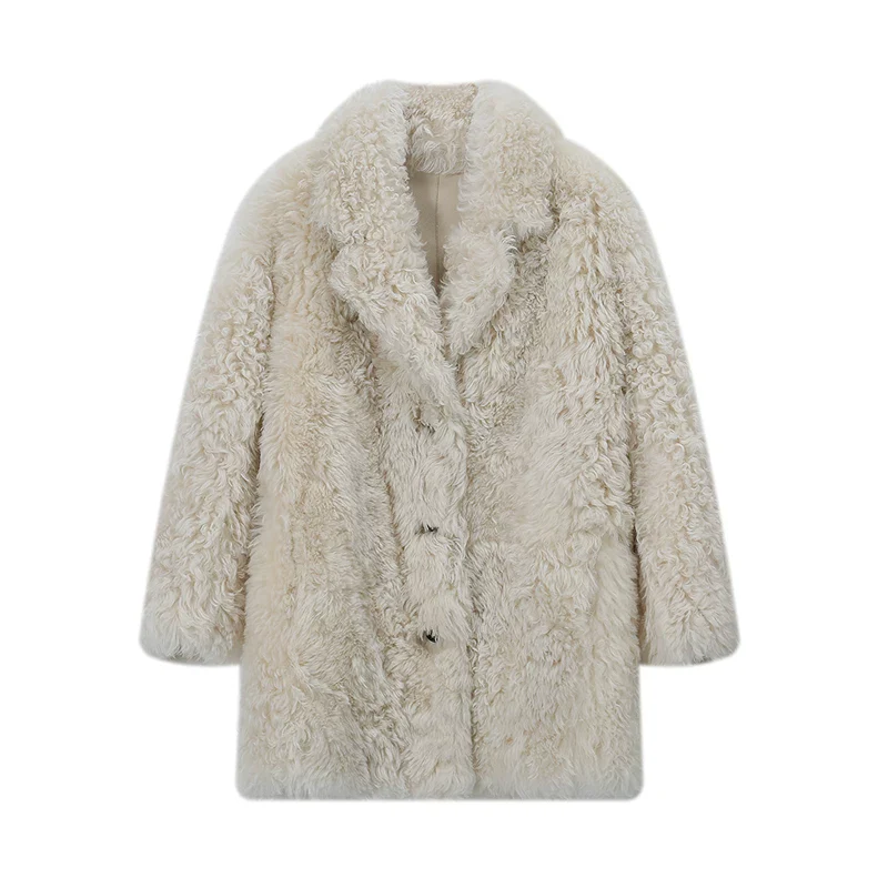 Shearling Blazer Coat