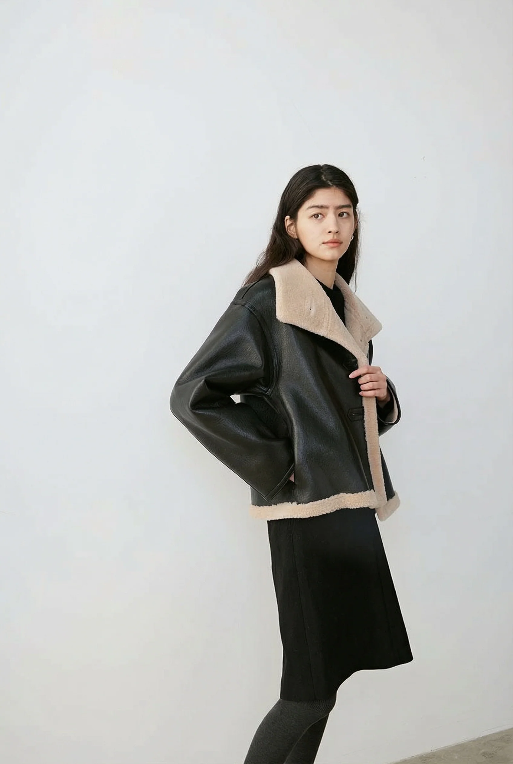 Shearling-Trim Jacket - Image 5