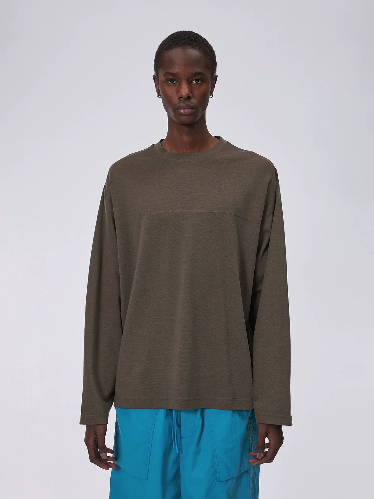 Sheep Wool Antibacterial Crewneck Tee - Image 3