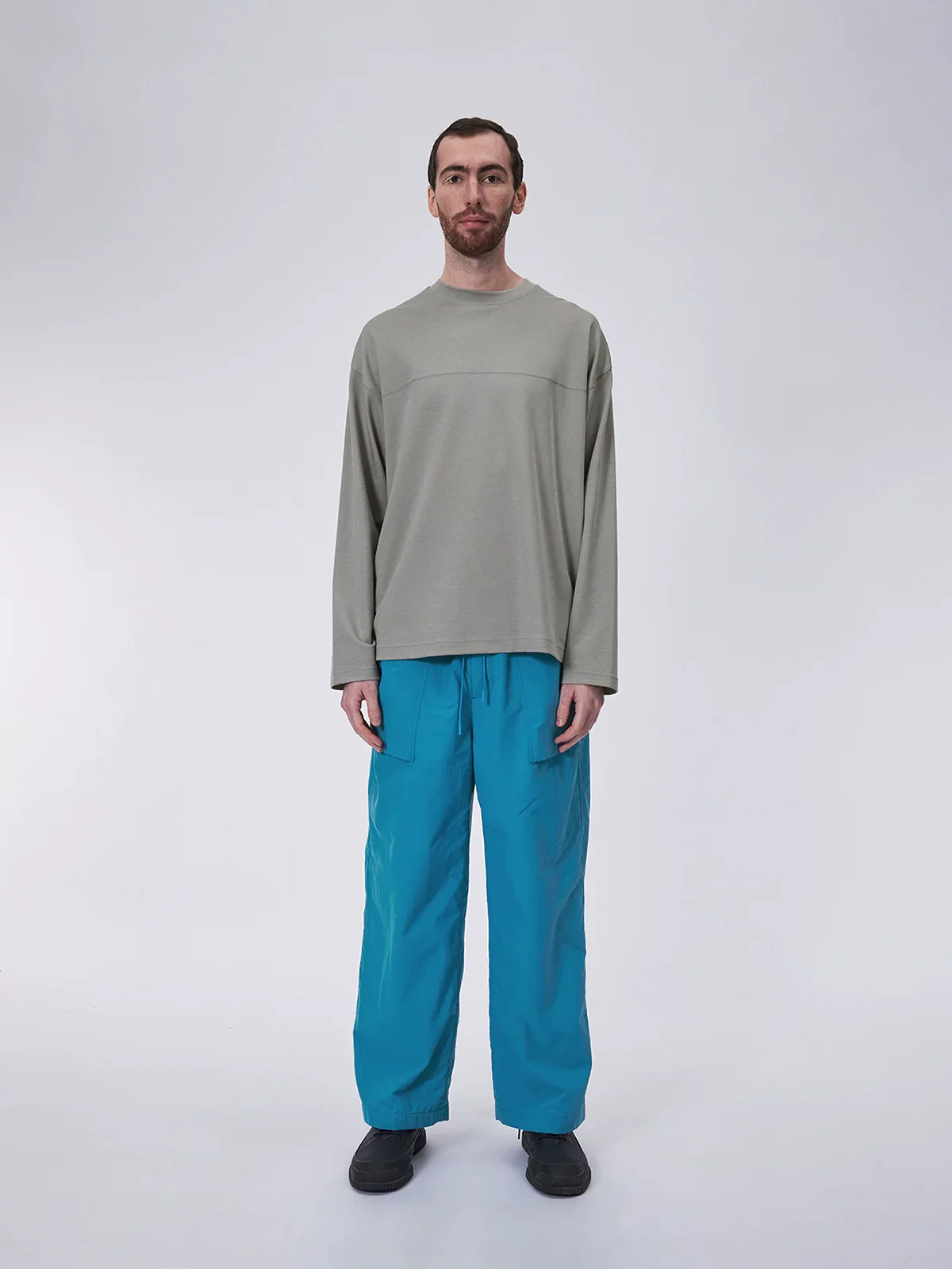 Sheep Wool Antibacterial Crewneck Tee - Image 4