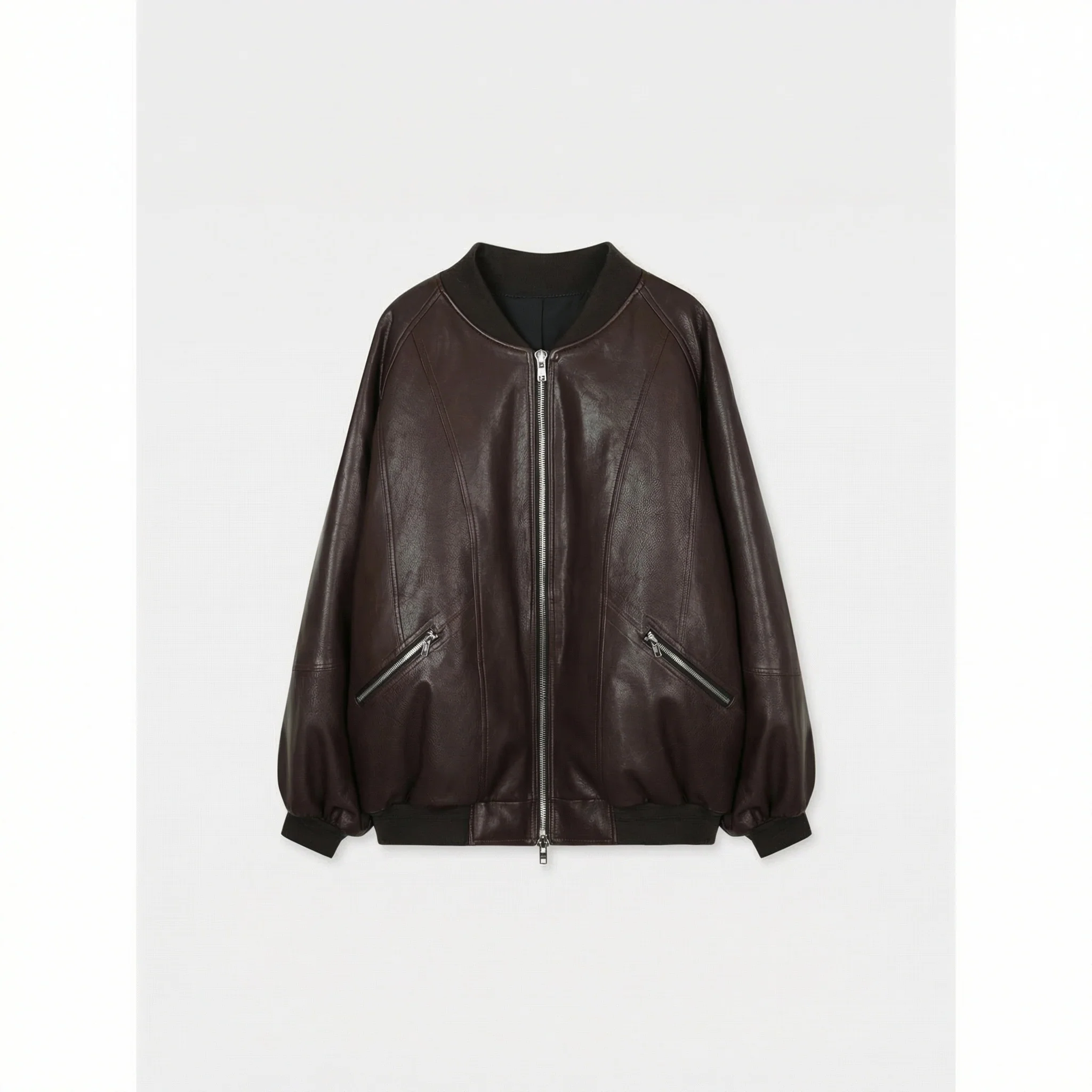 Sheepskin Bomber Jacket - Image 7