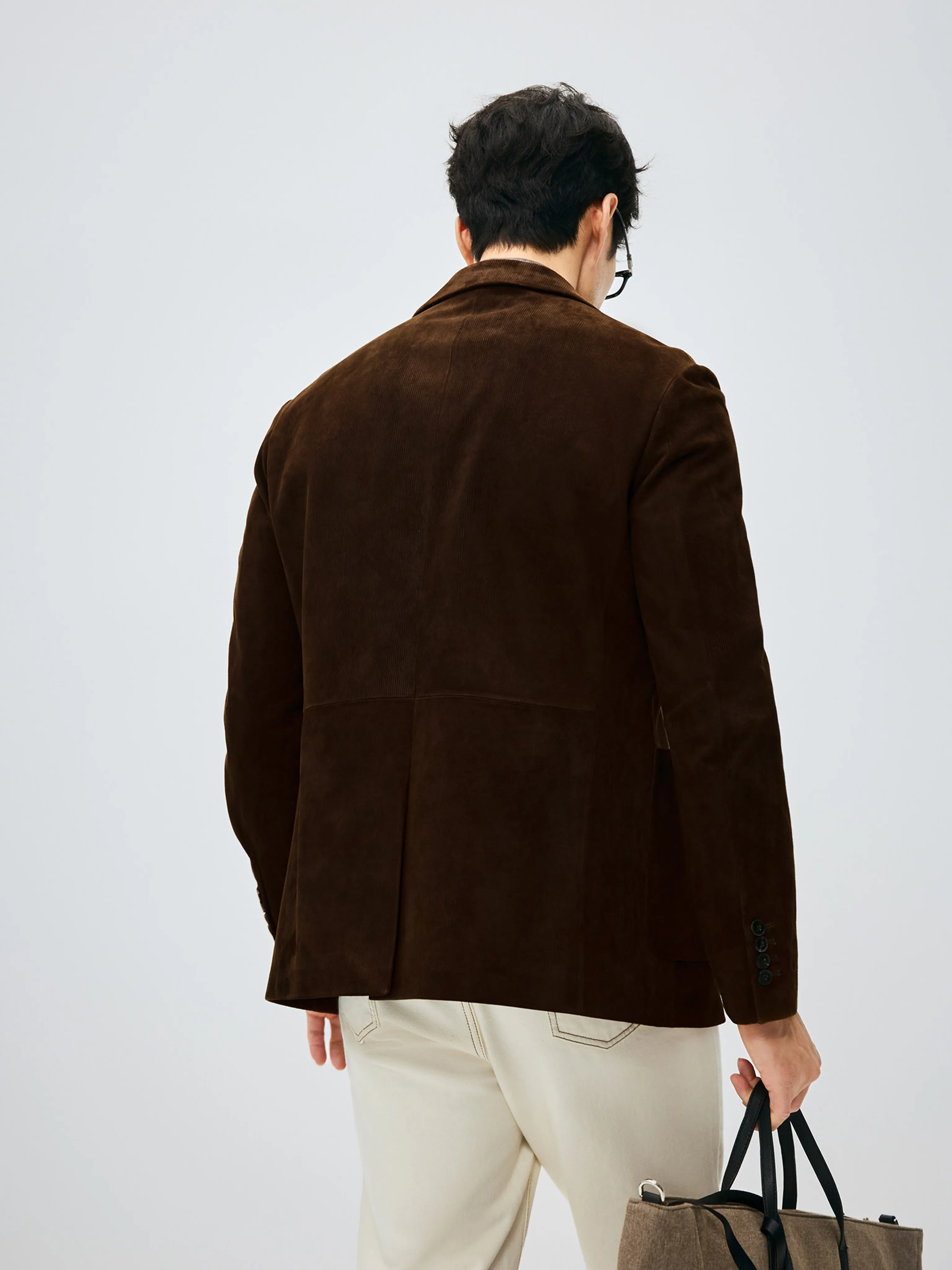 Sheepskin Leather Blazer - Image 3