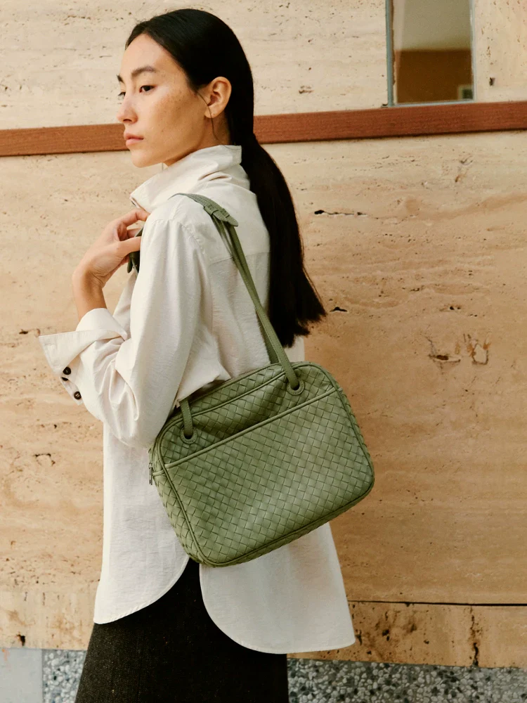 Sheepskin Pillow Tote - Image 2