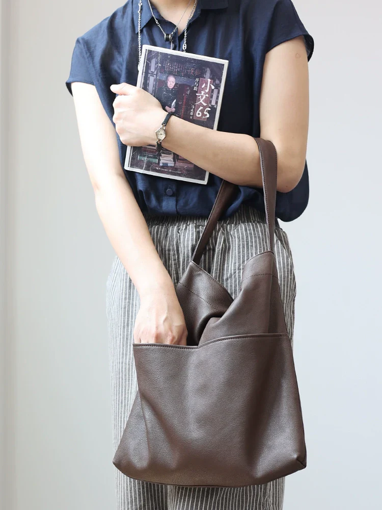 Sheepskin Soft Shoulder Tote - Image 4