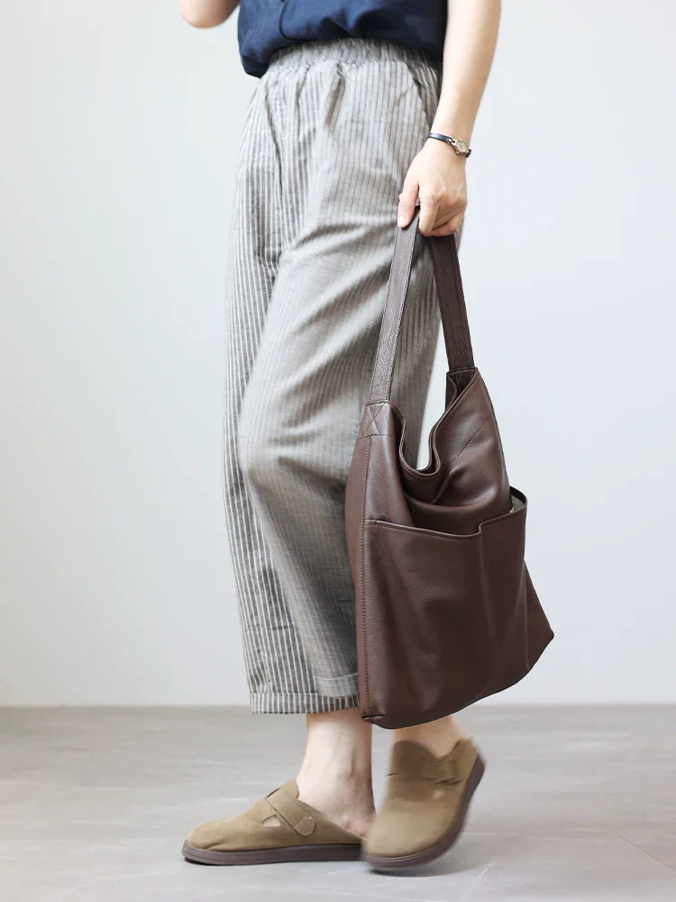 Sheepskin Soft Shoulder Tote - Image 5