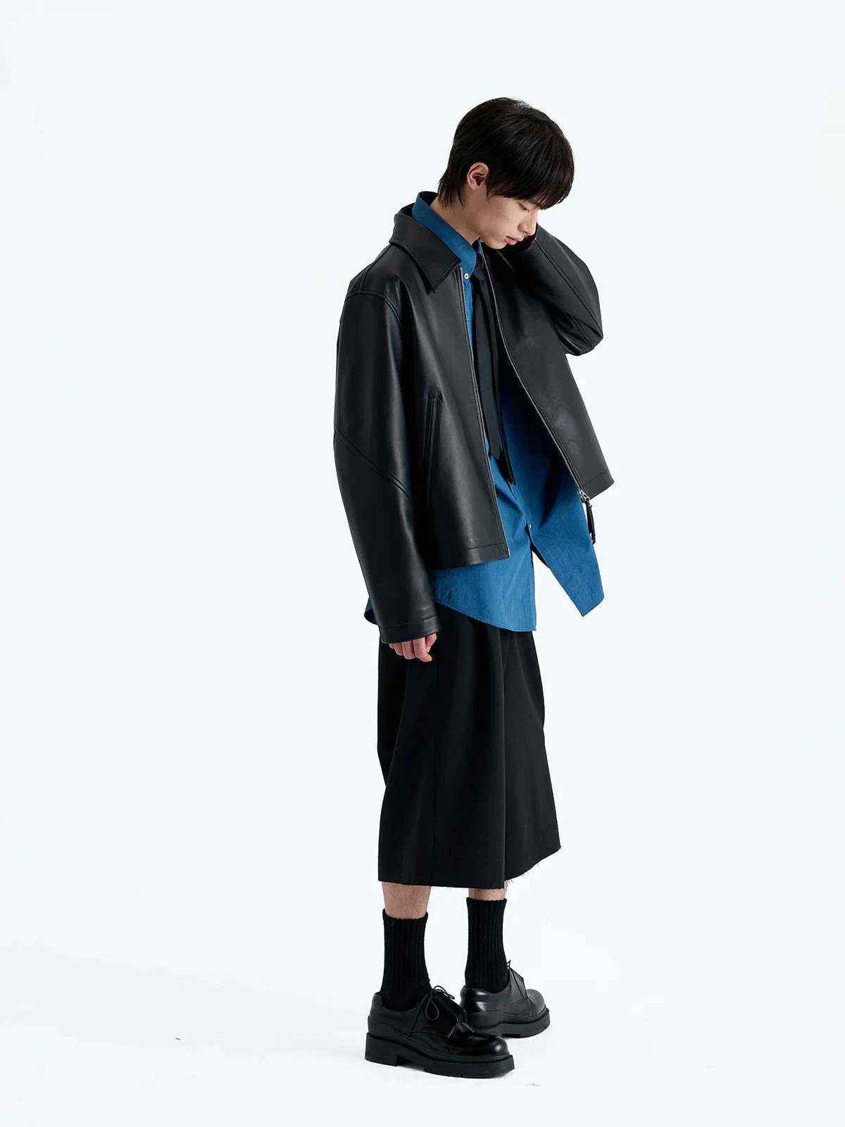 Sheepskin Zip Jacket - Image 5