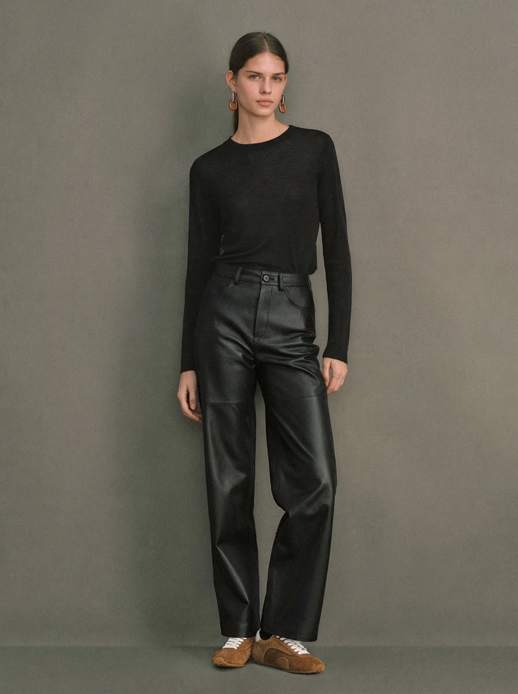 Sheer Crewneck Knit - Image 3