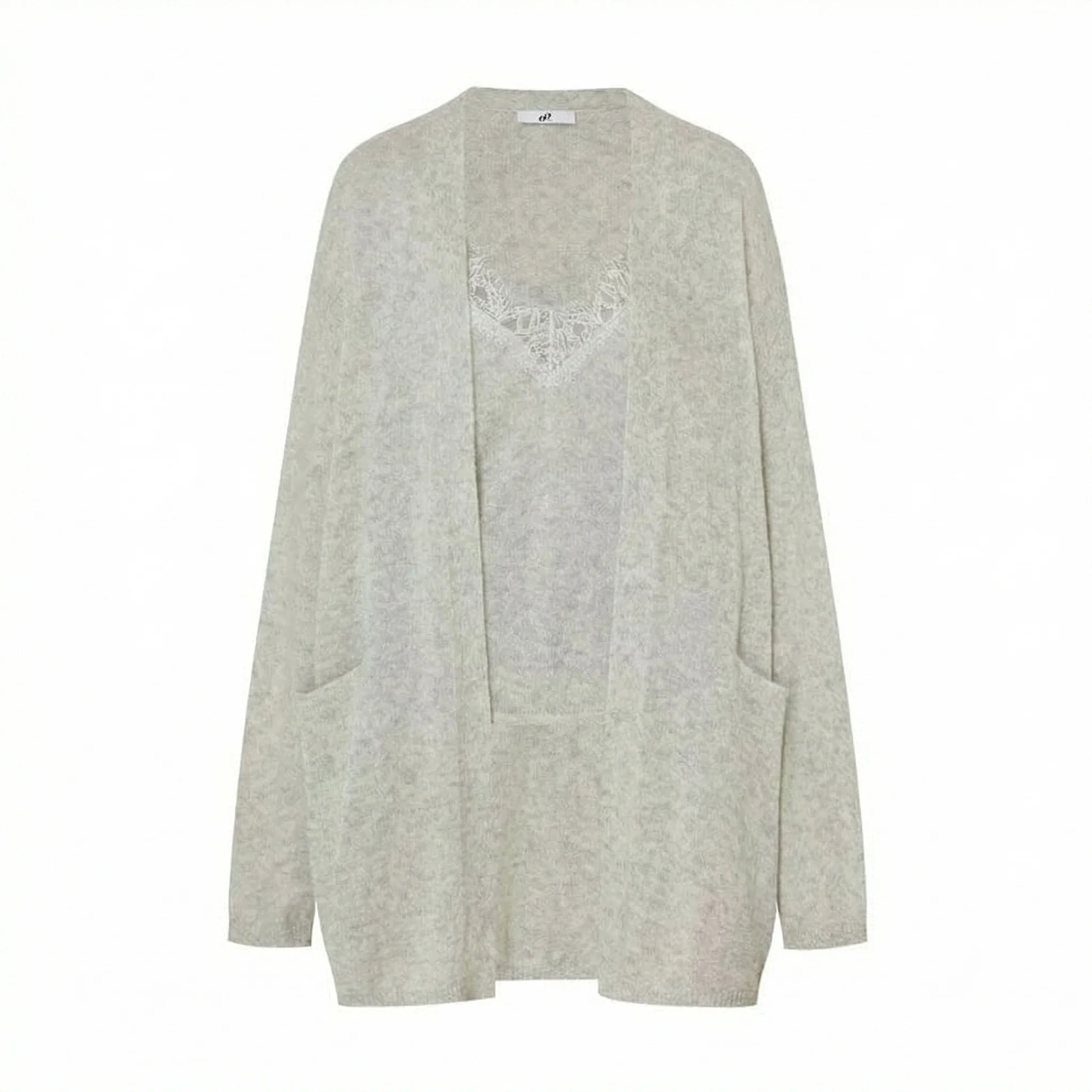 Sheer Knit Cardigan - Image 6