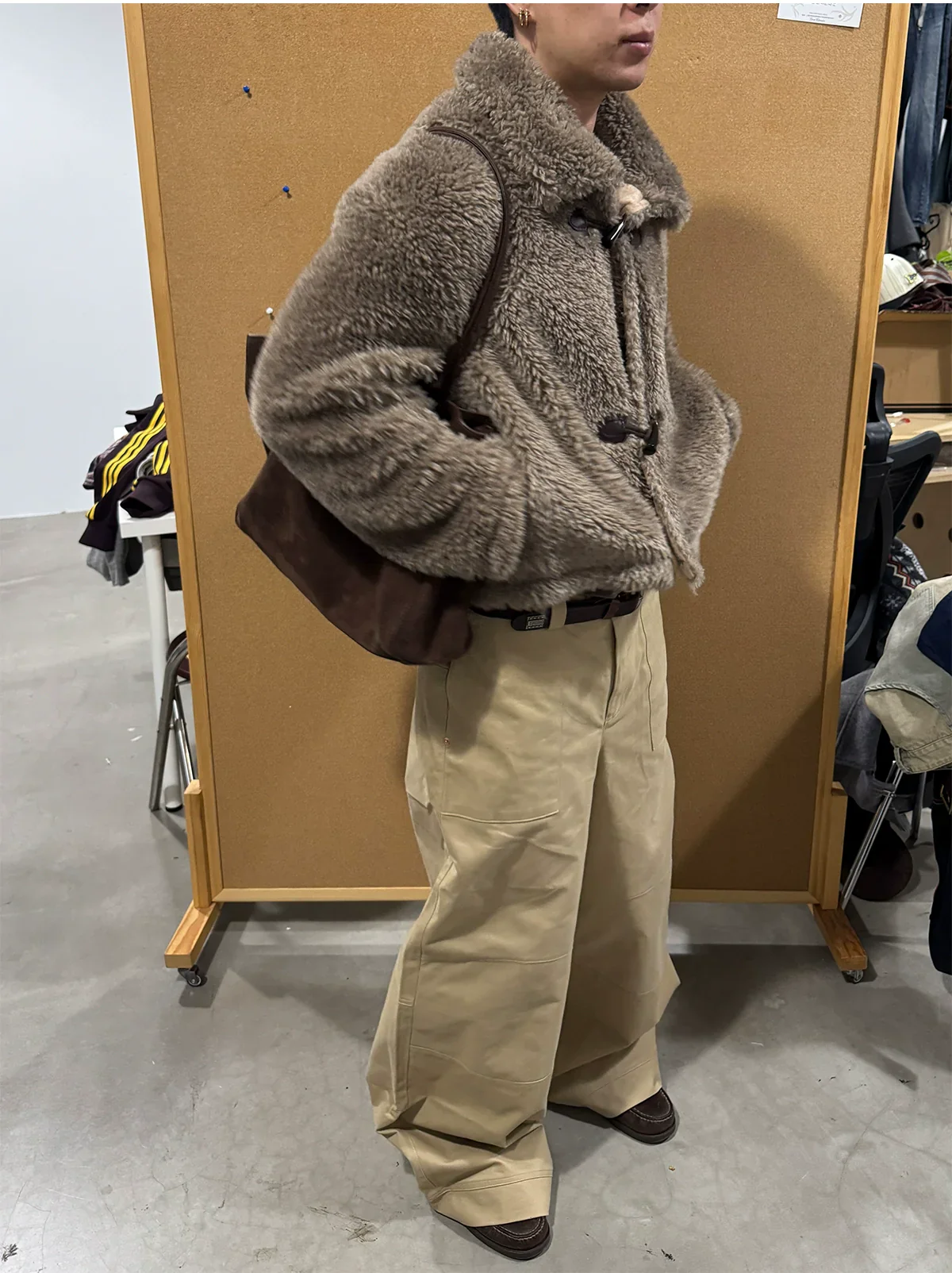 Sherpa Toggle Duffle Jacket - Image 4