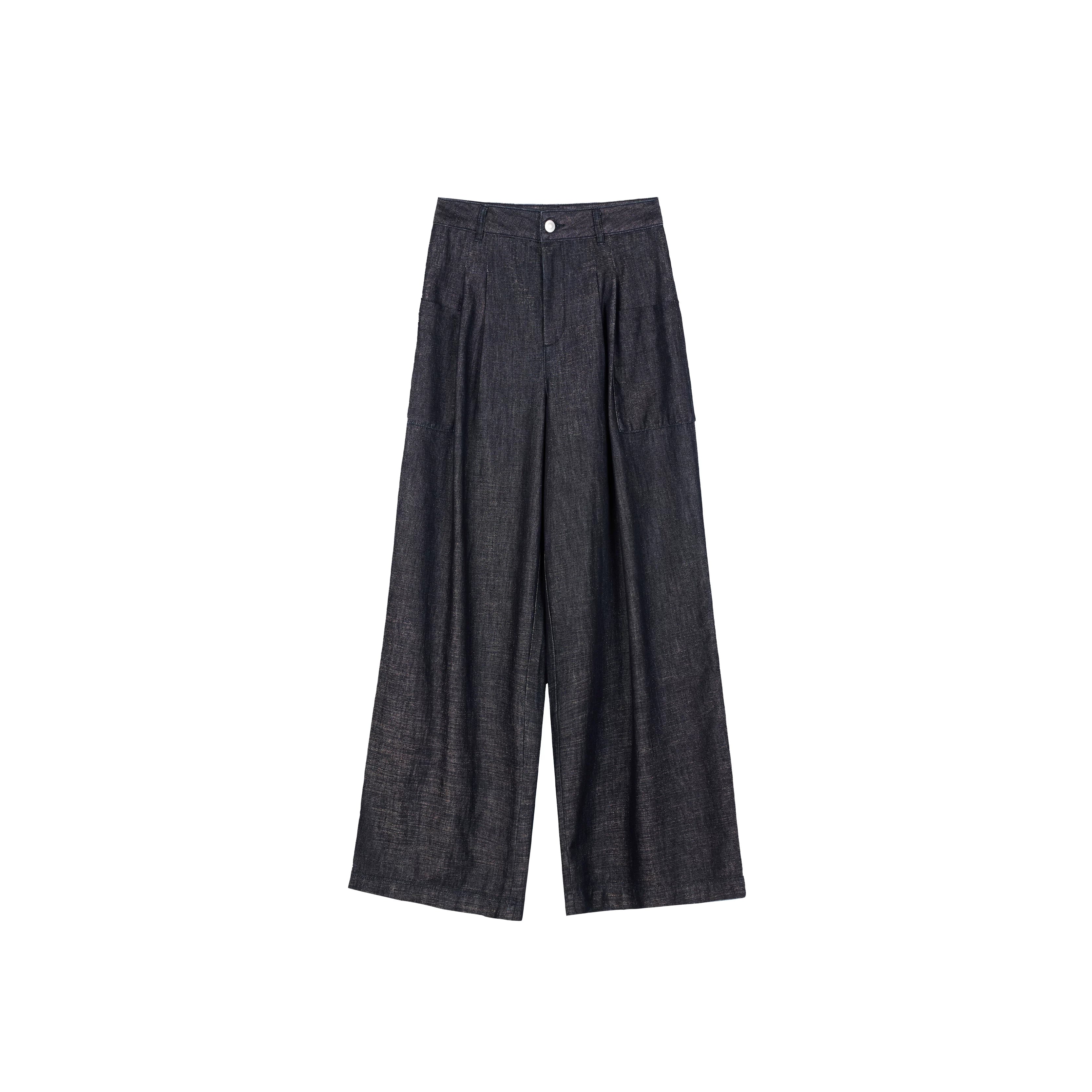 Shimmer Wide-Leg Jeans - Image 5