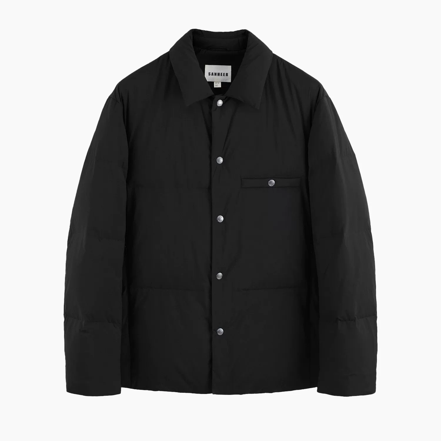 Shirt-Collar Goose Down Jacket - Image 6