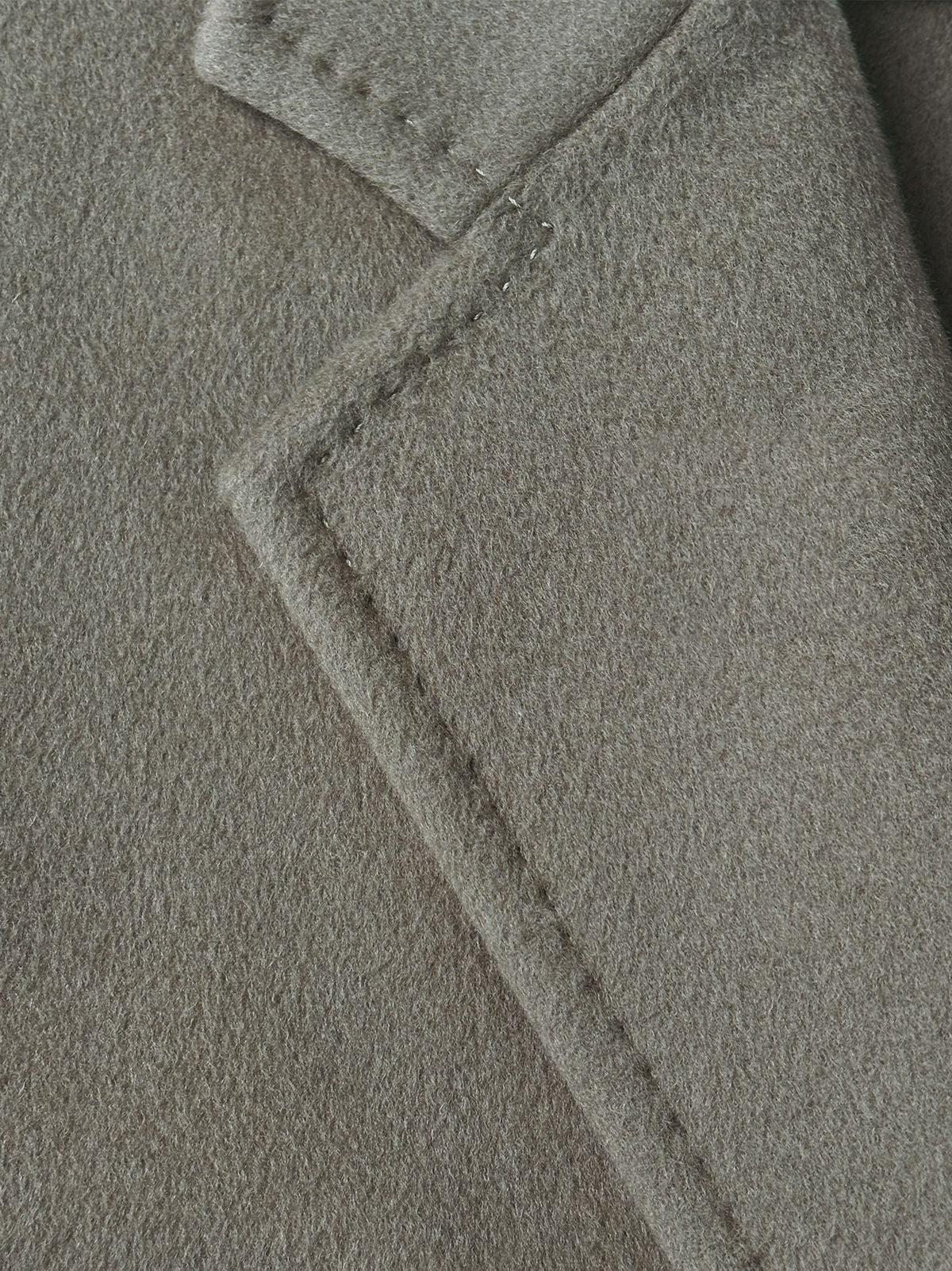 Short Double-Breasted Wool Coat - Image 4