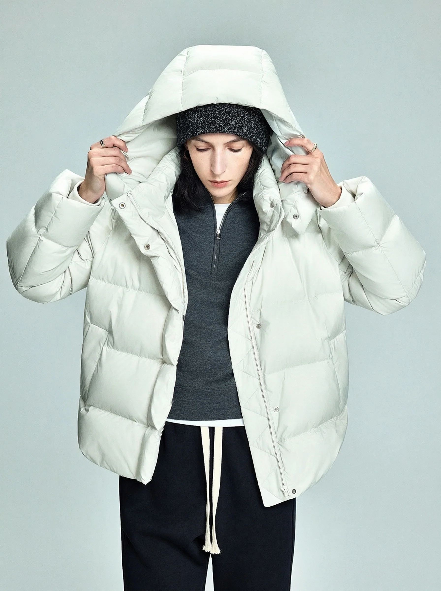 Short Hooded Puffer