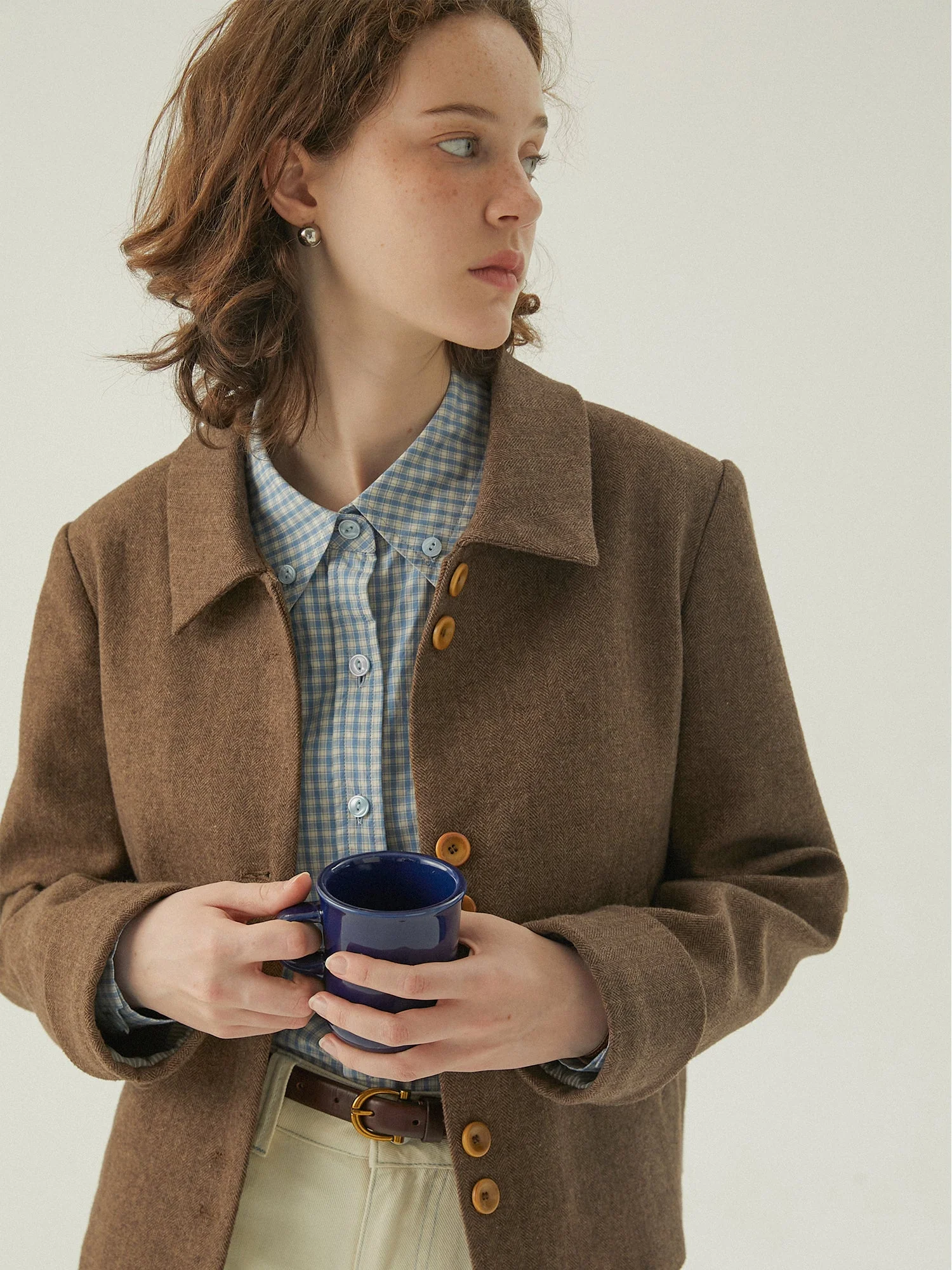 Short Wool Coat - Image 3