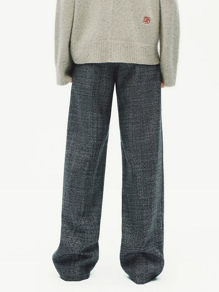Side-Buckle Wide Trousers - Image 3