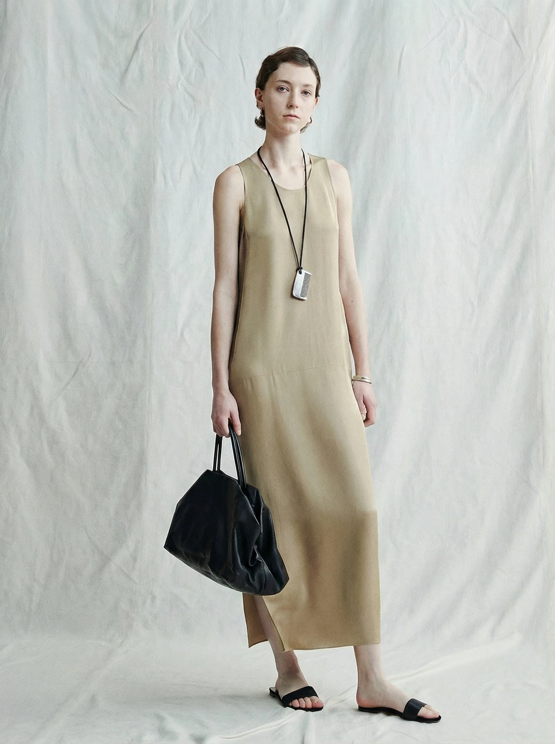 Side-Tie Column Dress - Image 3