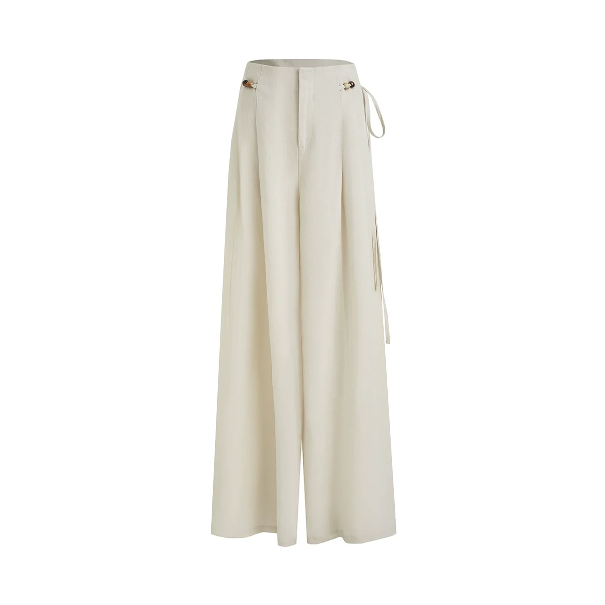 Side-Tie Wide-Leg Pants - Image 5