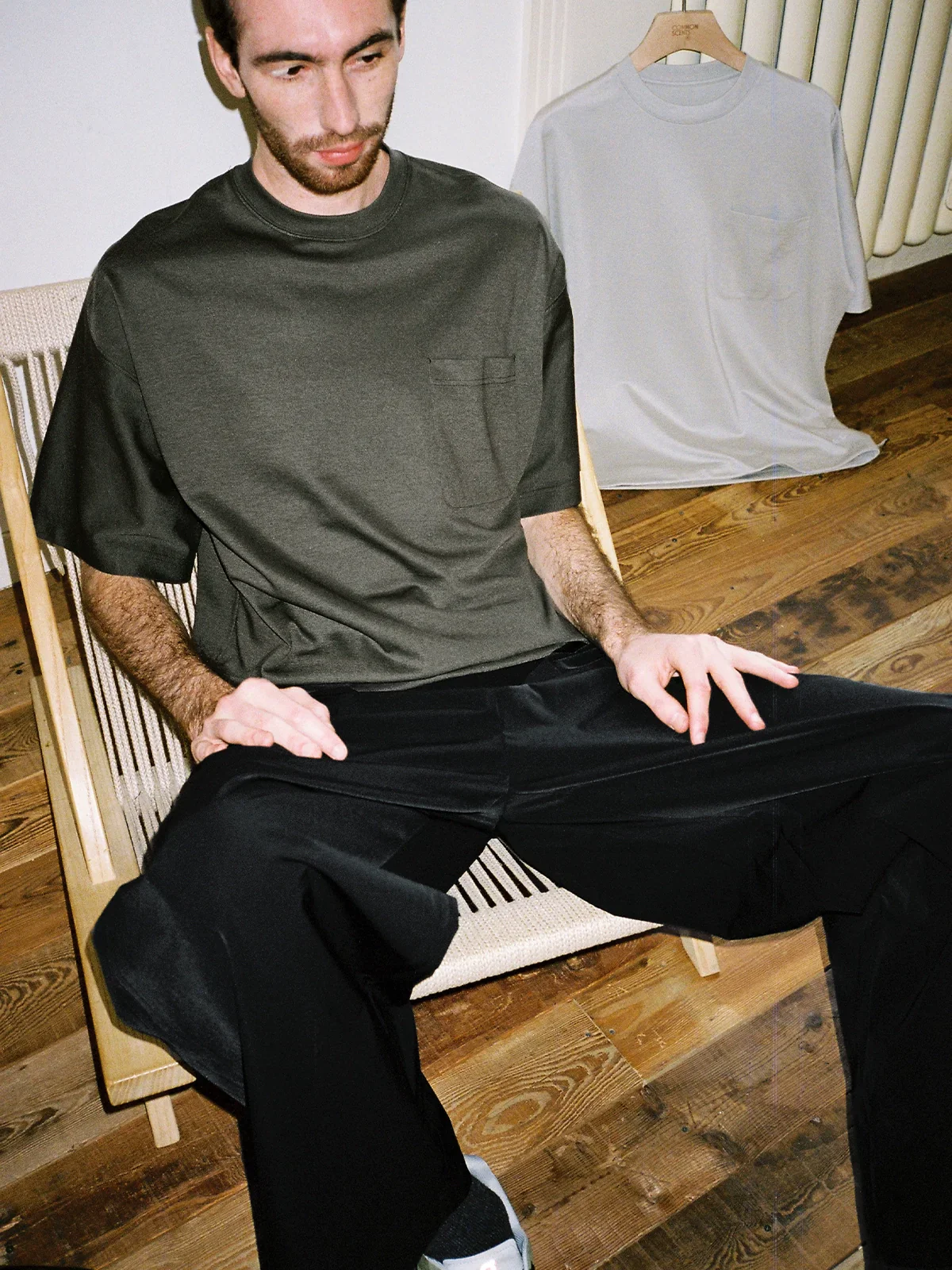 Silk-Blend Oversized T-Shirt