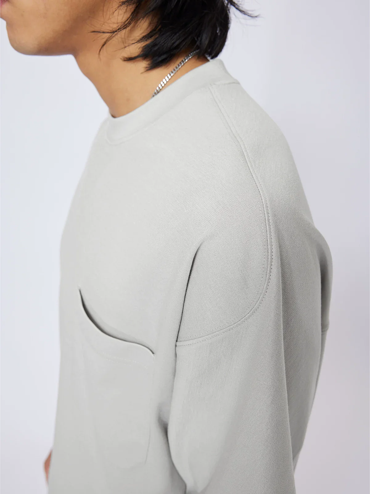 Silk-Blend Oversized T-Shirt - Image 4