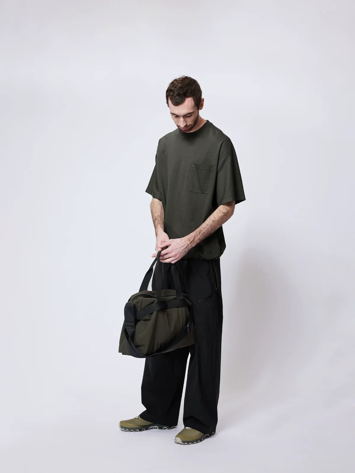 Silk-Blend Oversized T-Shirt - Image 5