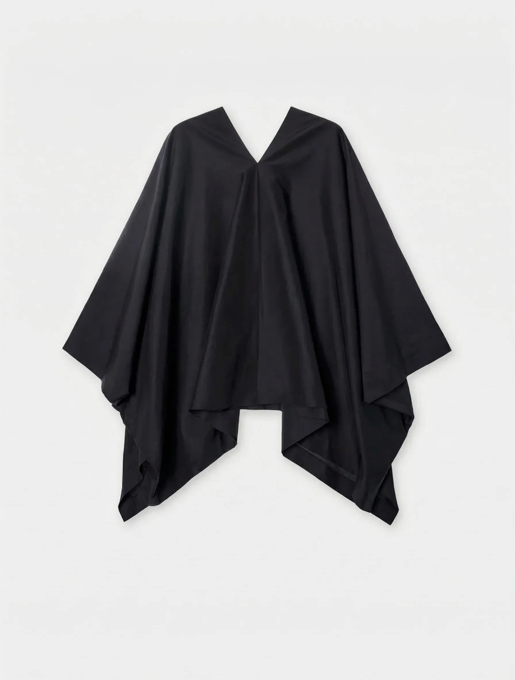 Silk-Cotton Cape & Skirt Set - Image 2