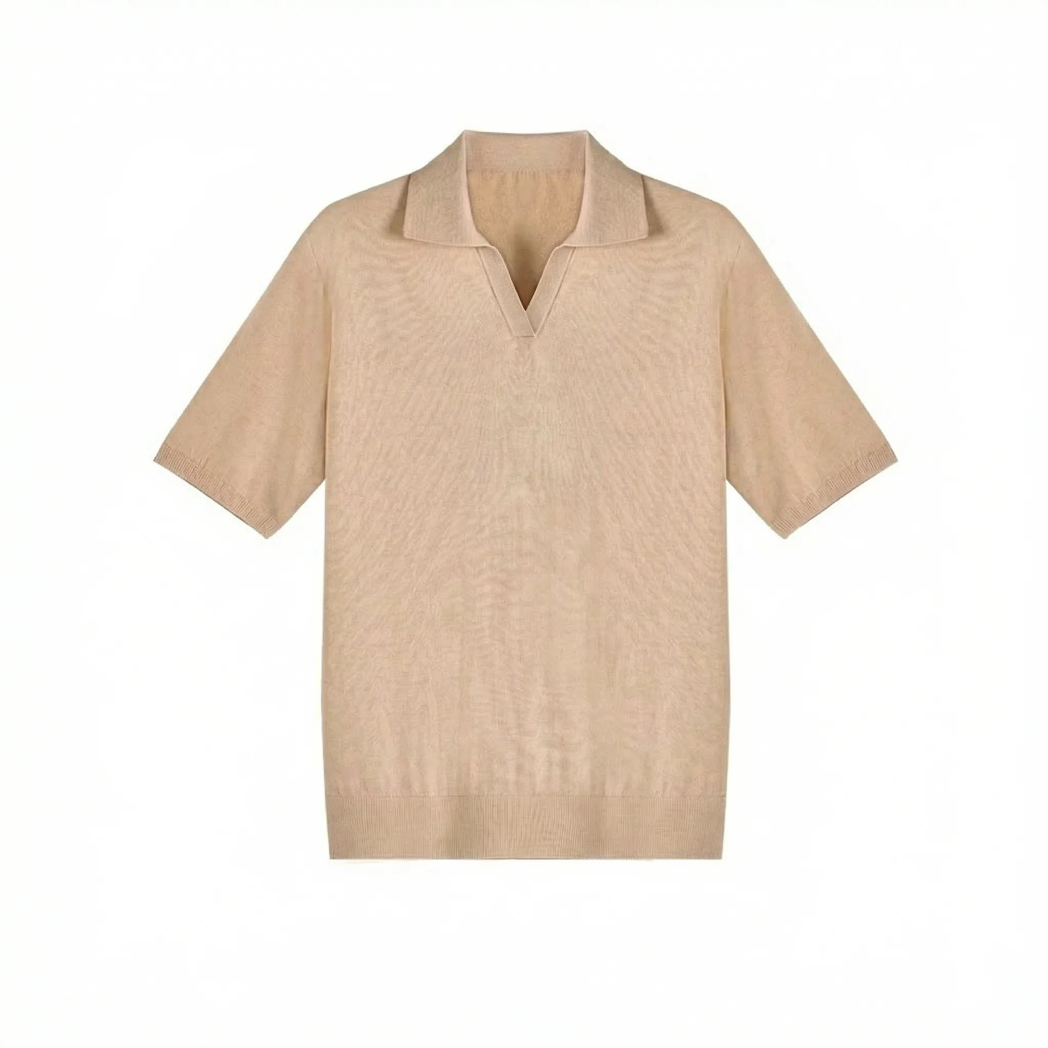 Silk Knit Polo - Image 6