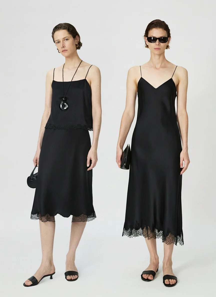 Silk Lace Three-Piece Set - Image 6