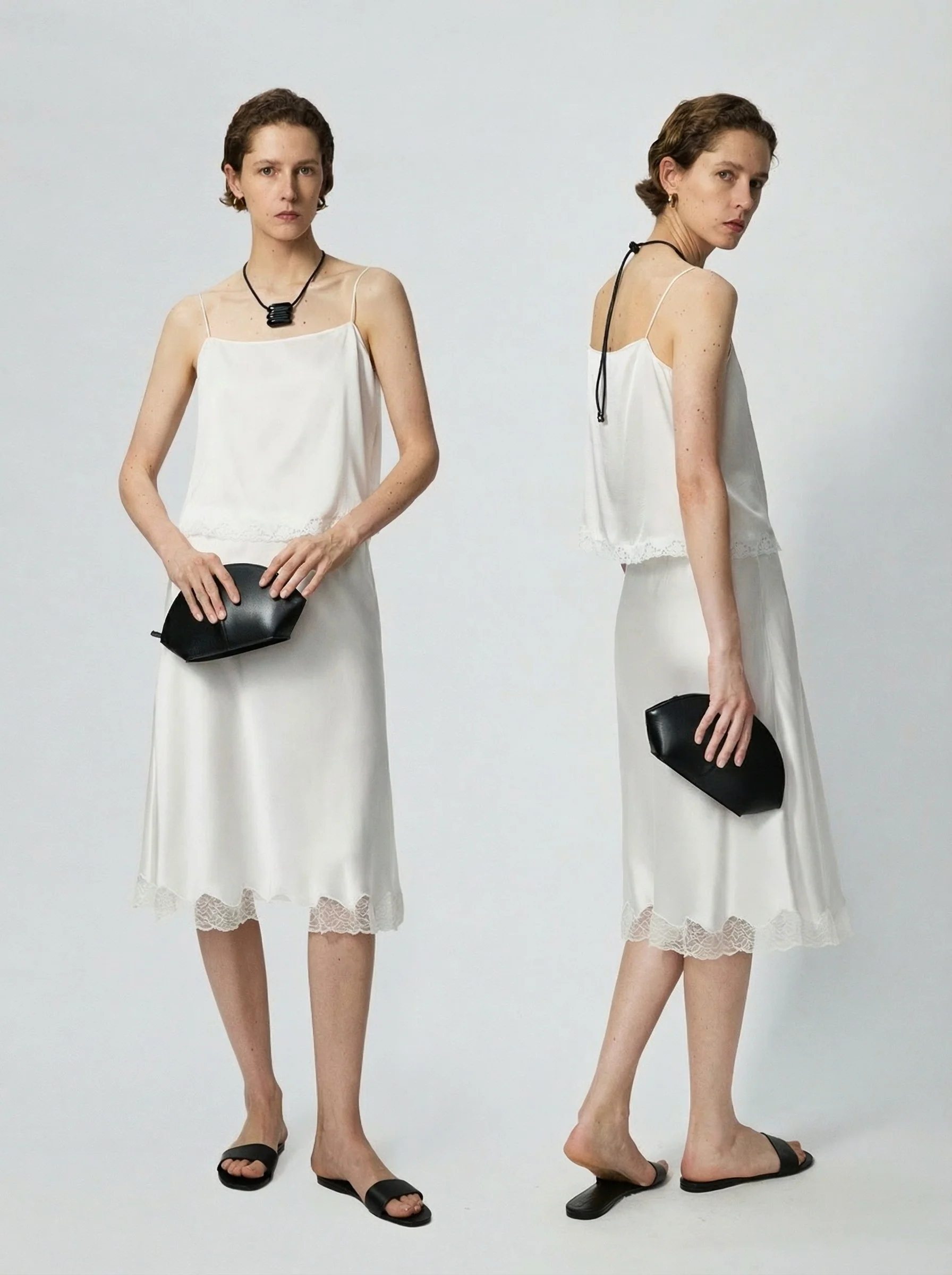 Silk Lace Three-Piece Set - Image 8