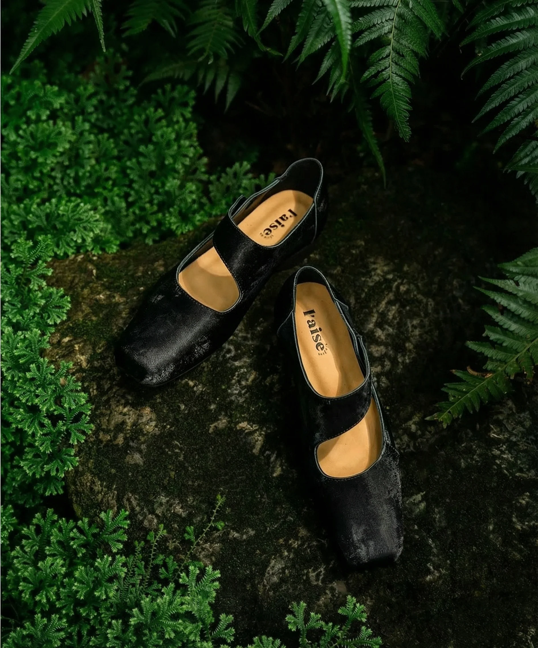 Silk Square-Toe Mary-Jane Flats - Image 4
