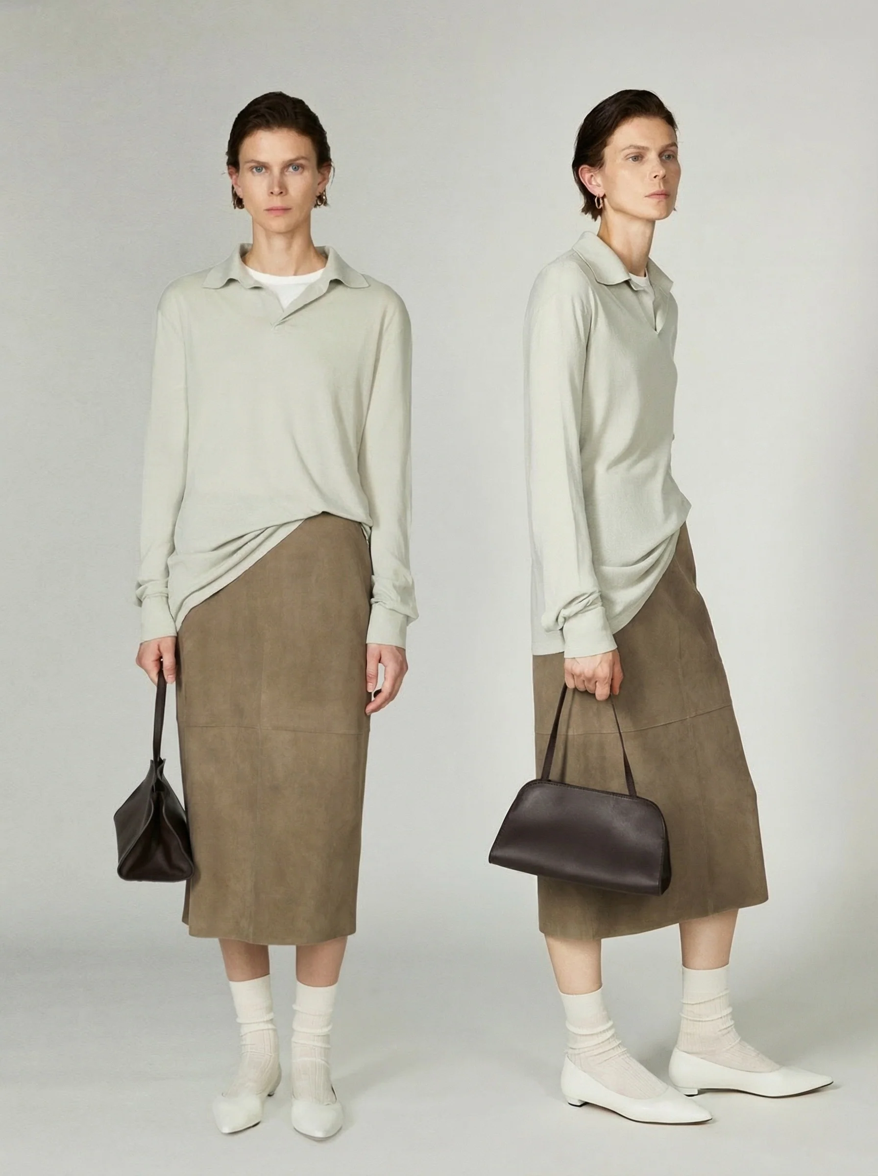Silk Textured Polo Knit - Image 7