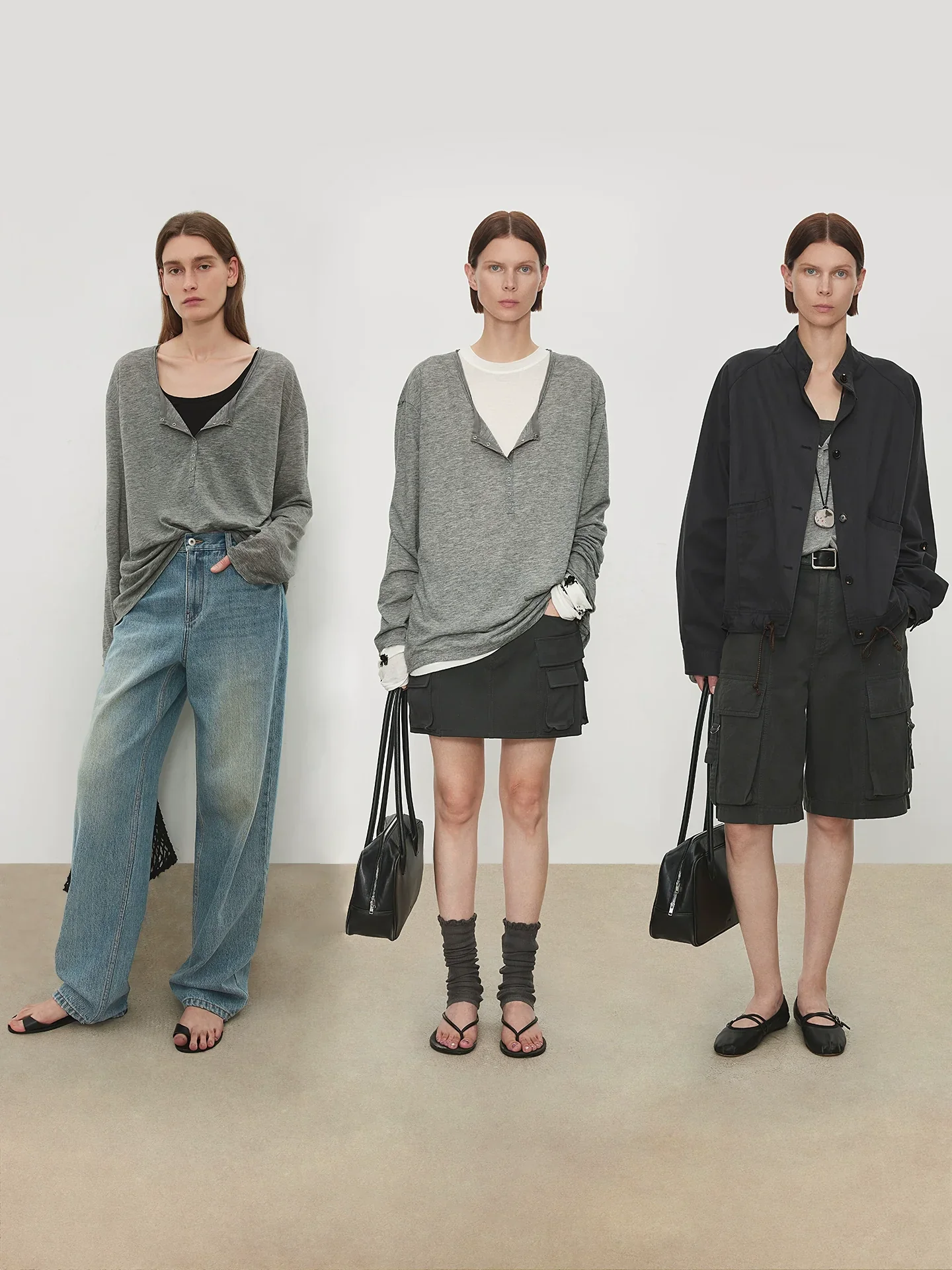 Silk-TrimWoolHenleyTop - Image 3