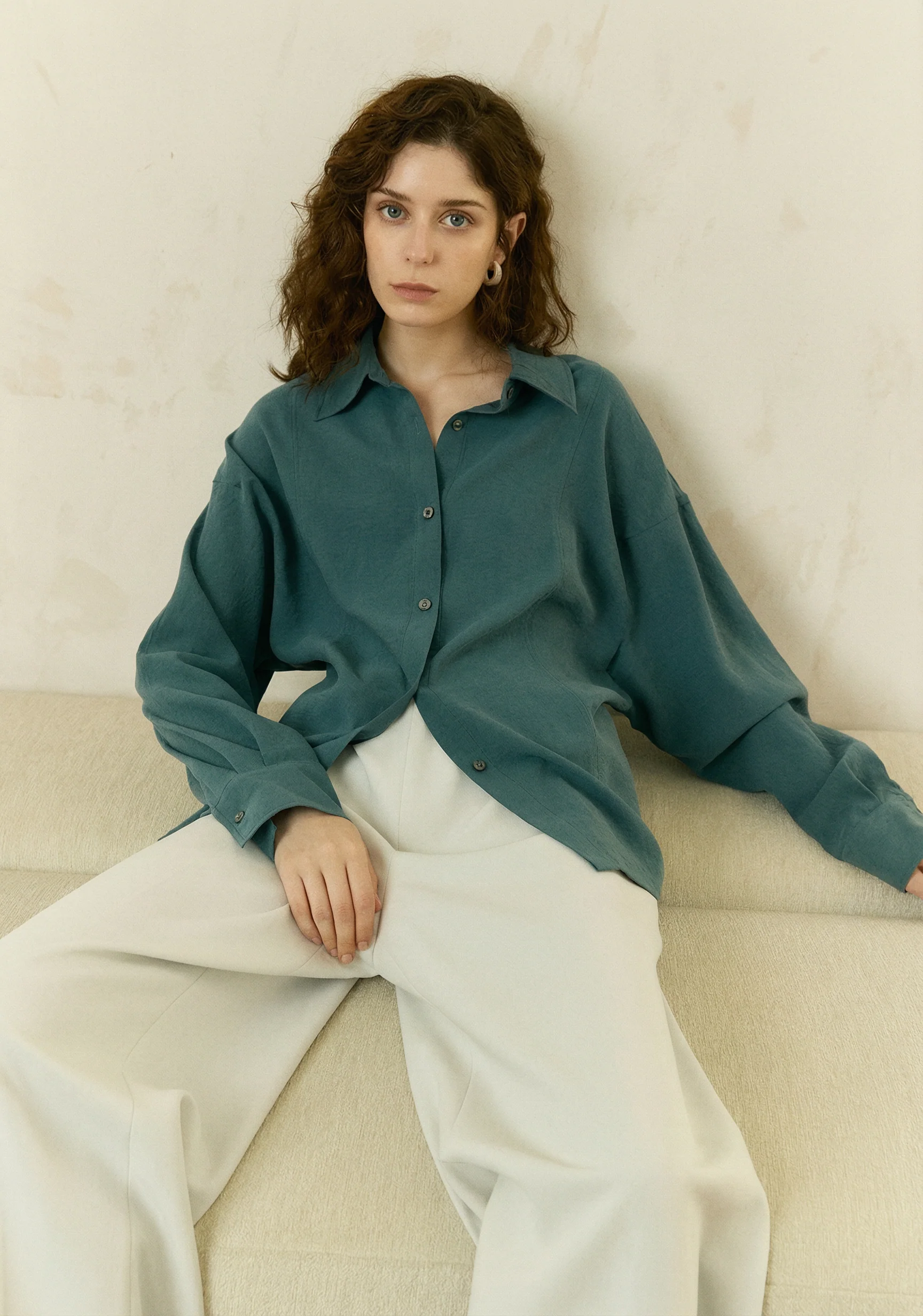 Silk Twist-Back Shirt - Image 8