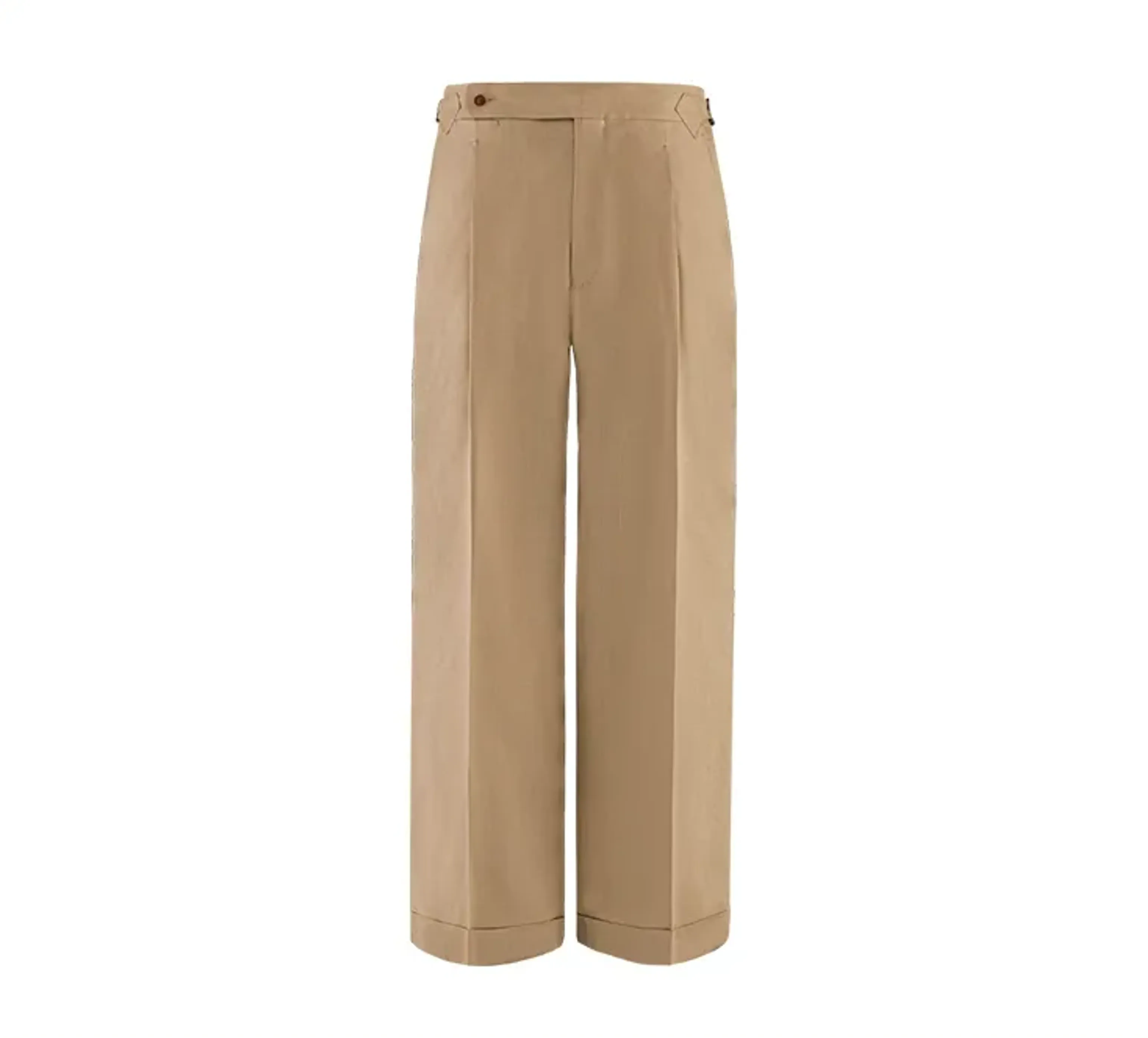Silk-Wool High-Rise Single-Pleat Trousers - Image 6