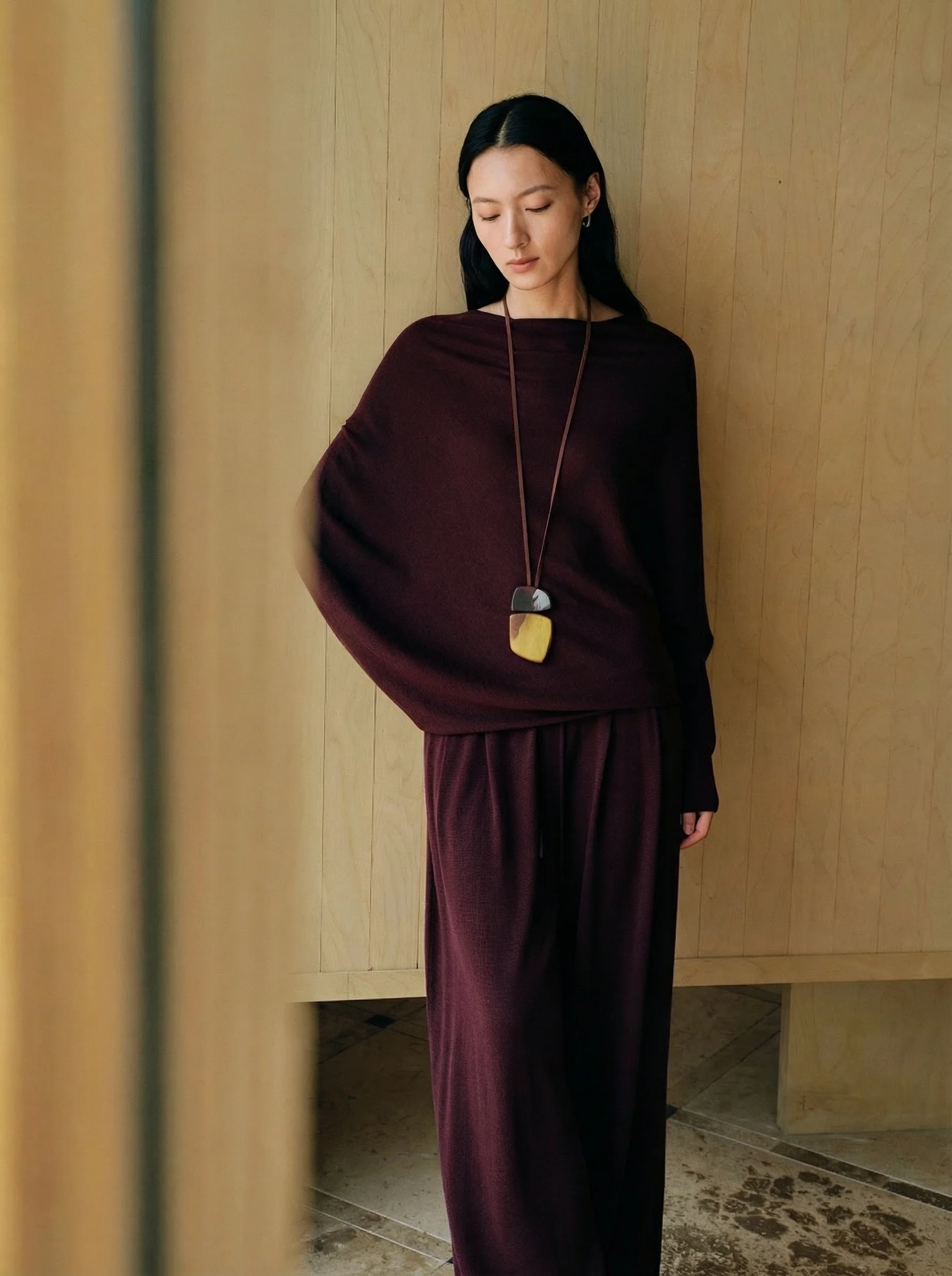 Silk Wool Knit Three-Piece Set - Image 8