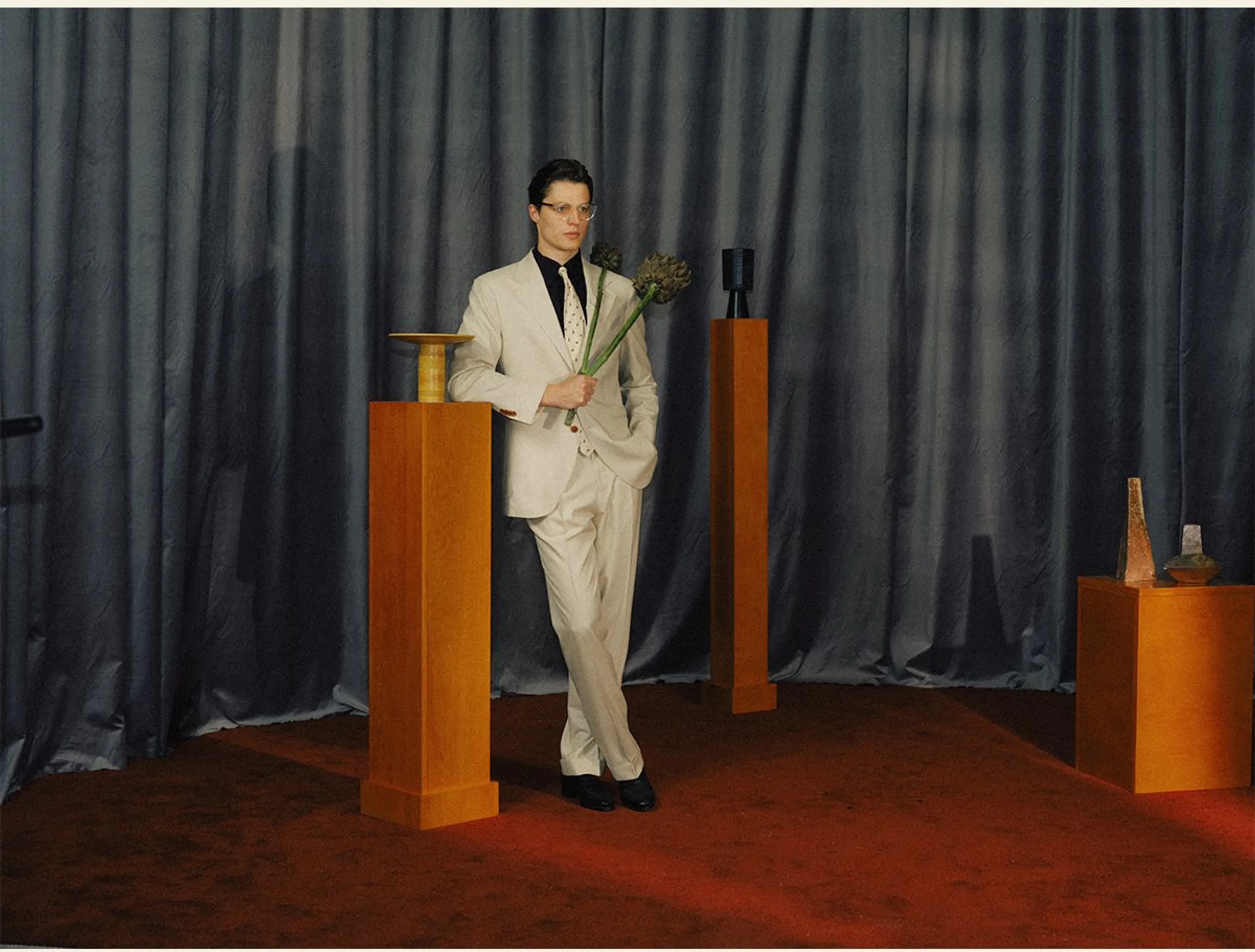 Silk-Wool Notch-Lapel Suit - Image 3