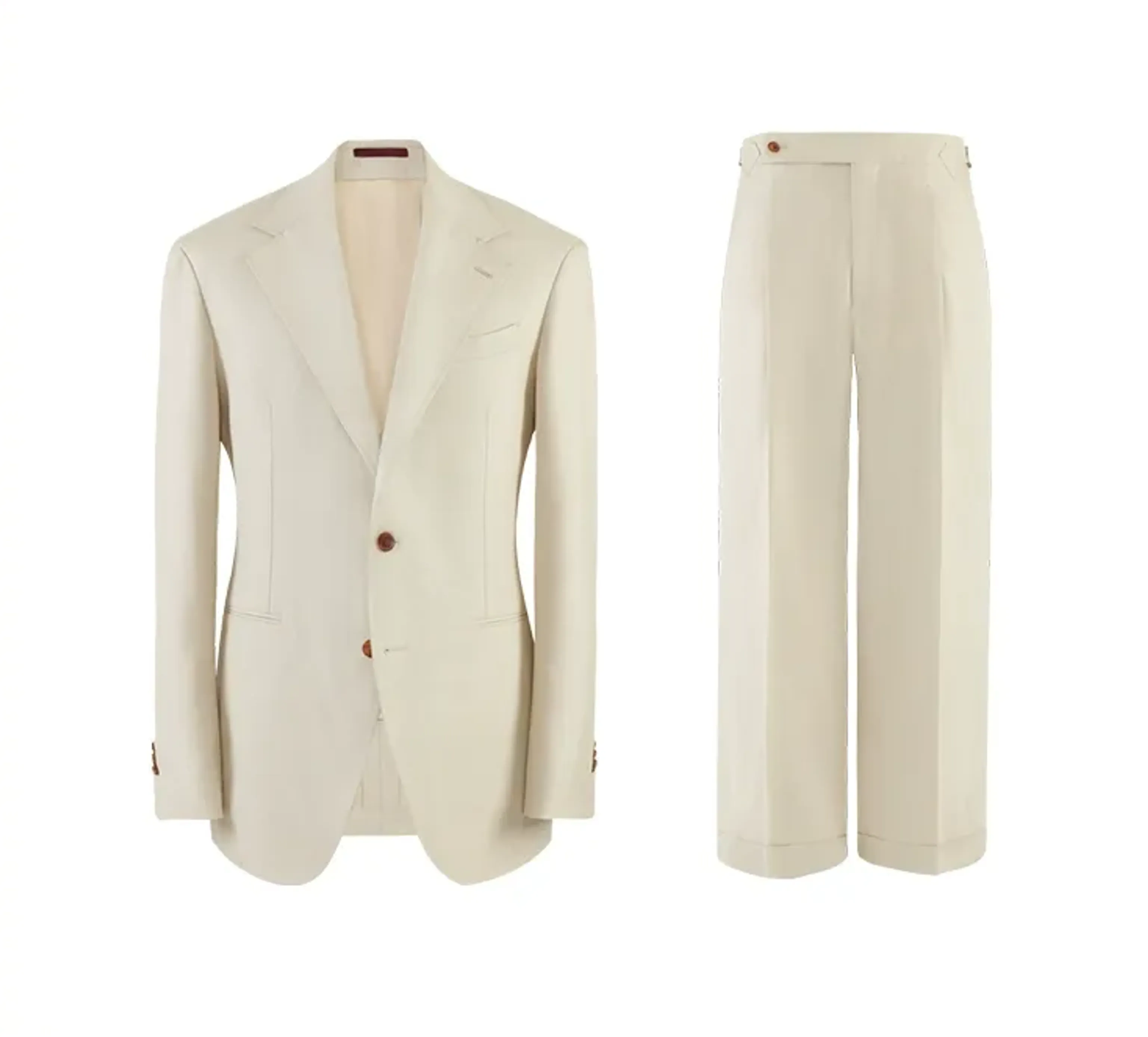 Silk-Wool Notch-Lapel Suit - Image 8