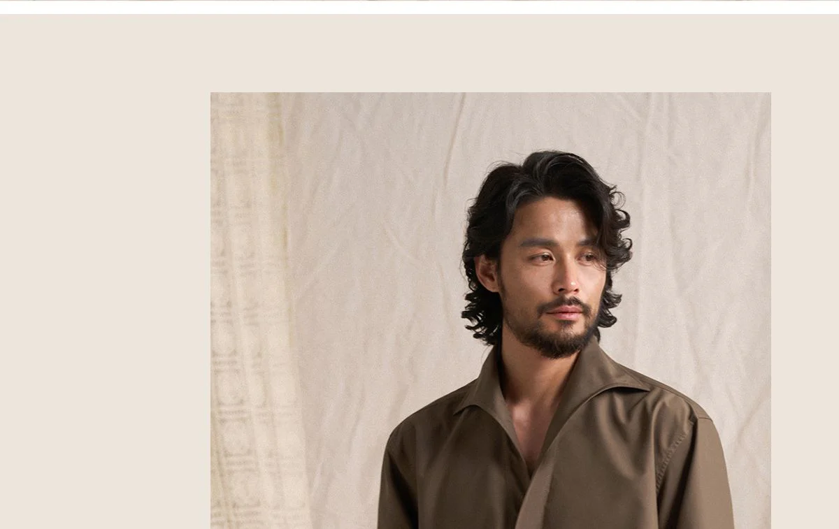 Silky Collar Modal Shirt - Image 5