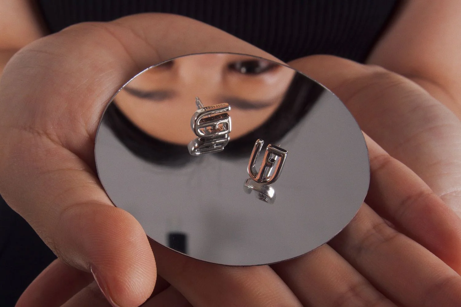 Silver Shield Earrings - Image 11